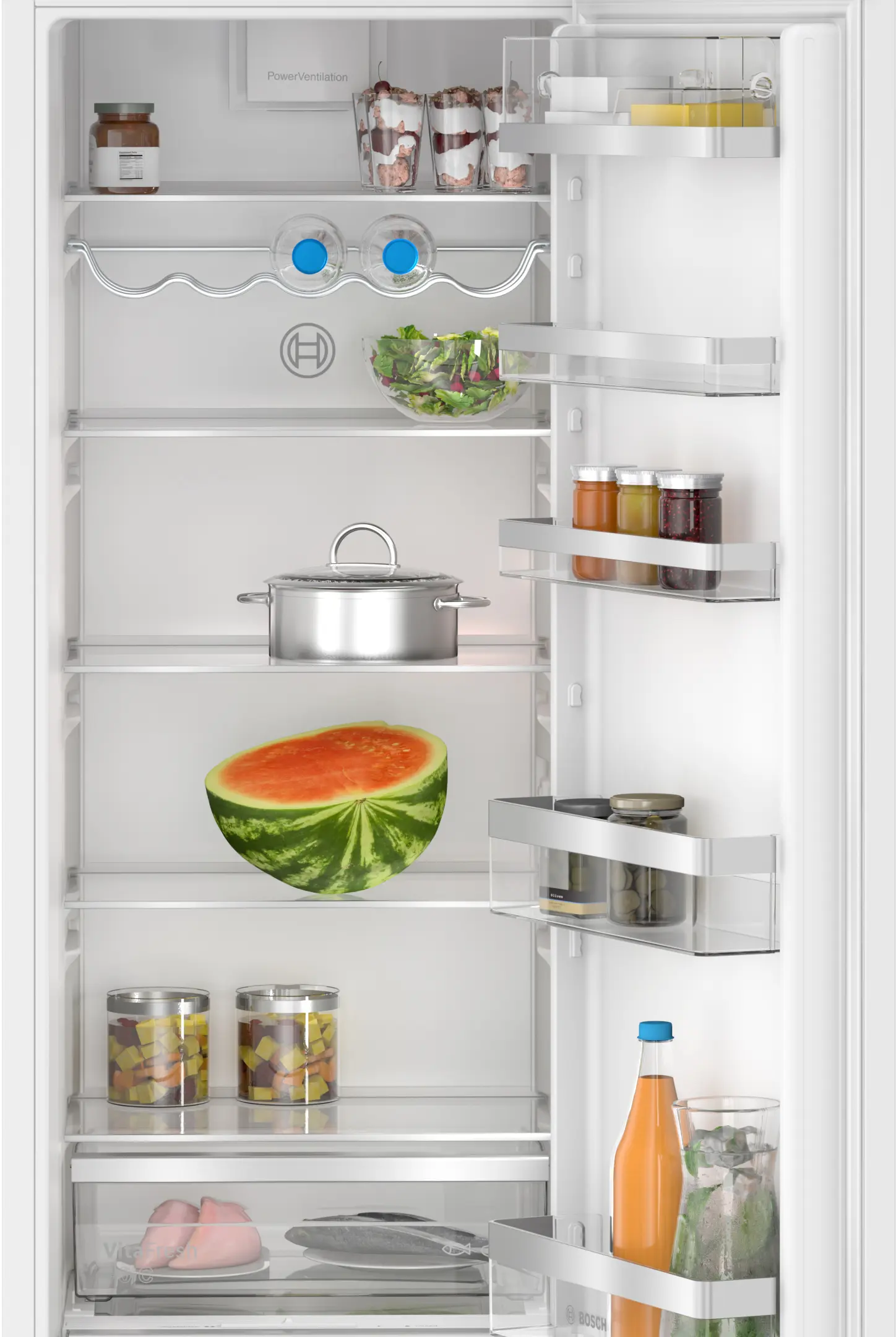 Bosch KIR81ADD0 - frigider încorporabil o ușă, Seria 6, 178 cm, 310 litri, balama amortizată, clasa D [3]
