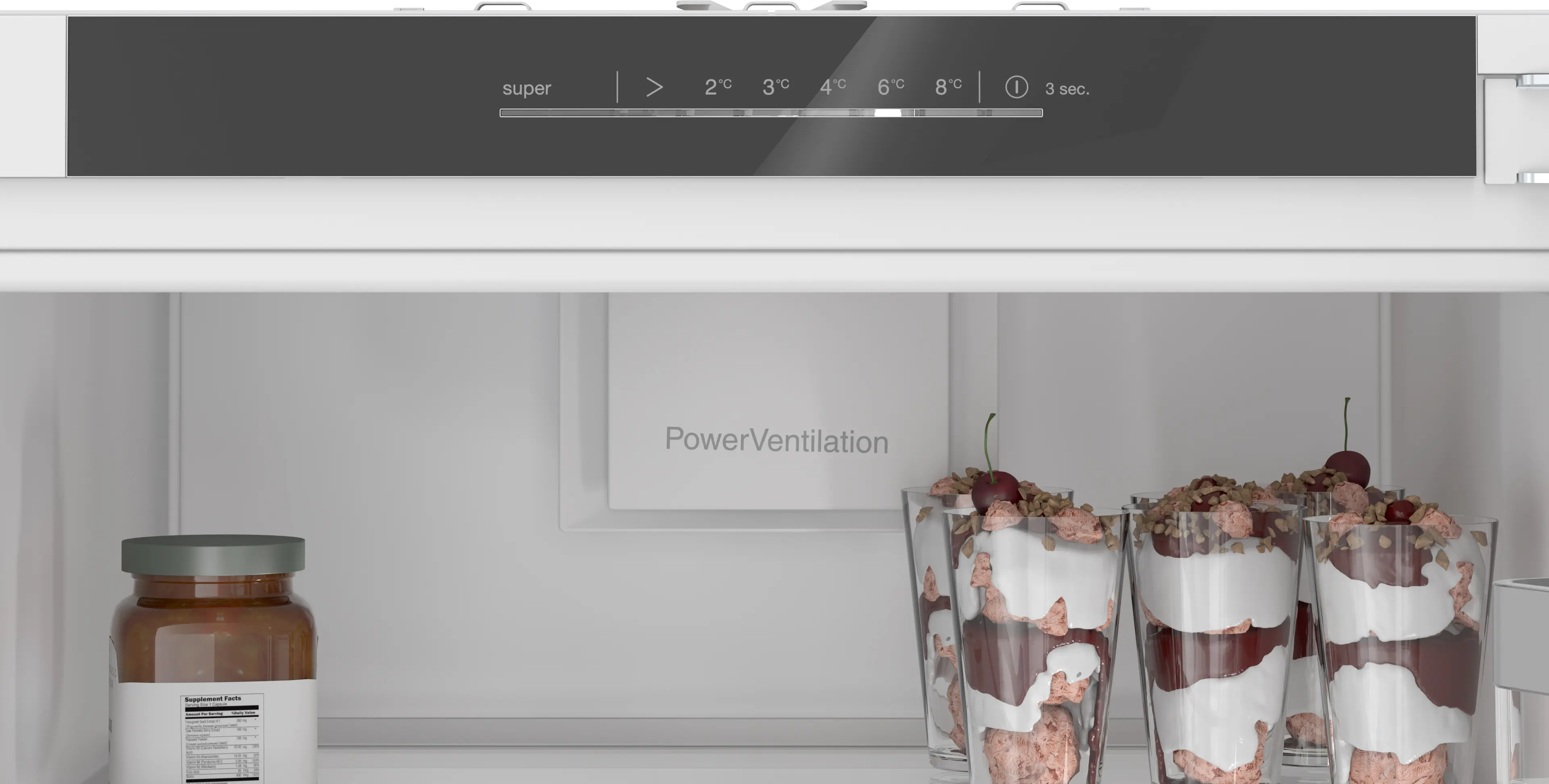 Bosch KIR81VFE0 - frigider încorporabil o ușă, Seria 4, 178 cm, 310 litri, clasa E [2]