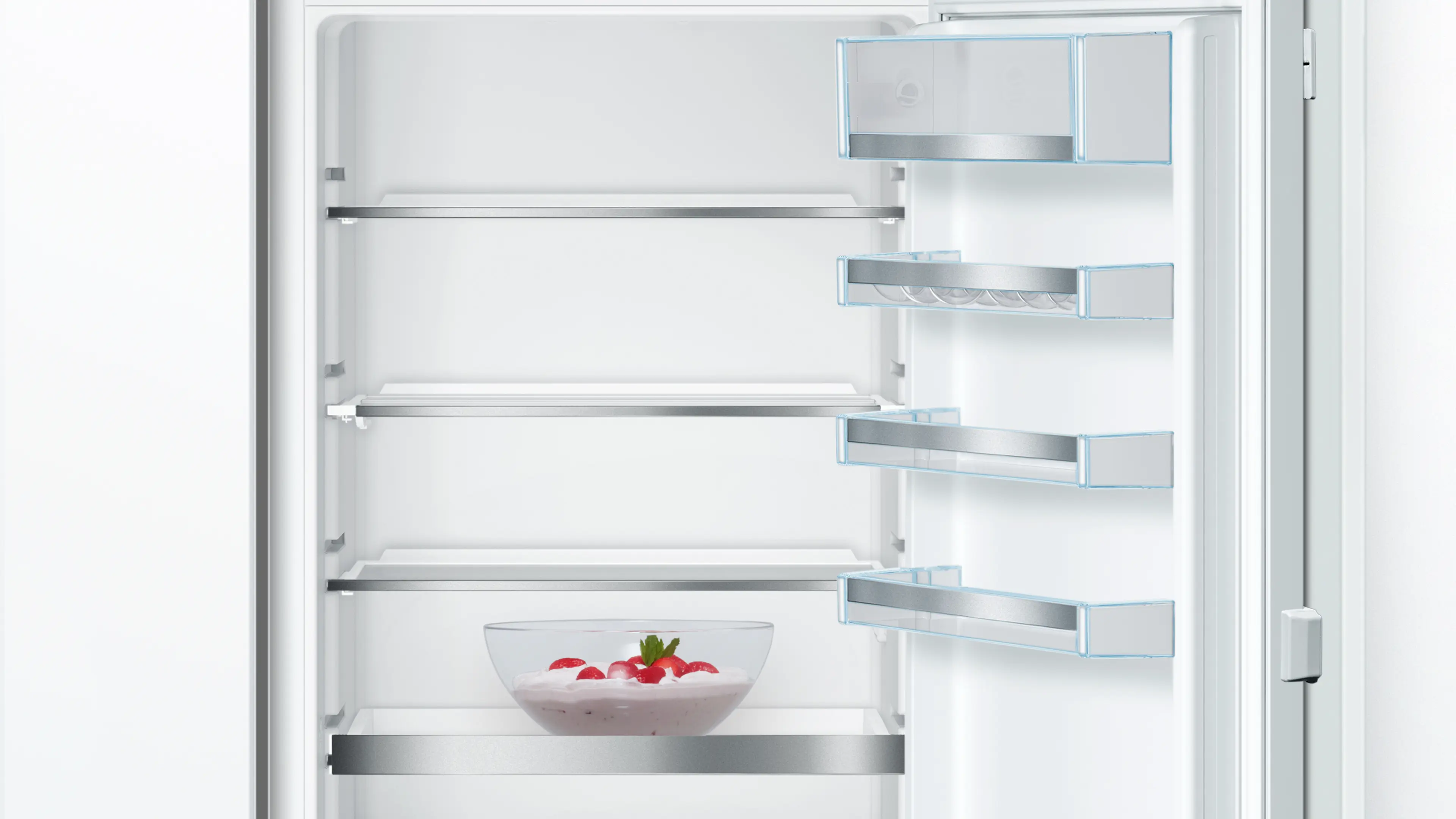 Bosch KIS86AFE0 - combină frigorifică încorporabilă, Seria 6, 177,2 cm, 266 litri, balama plată, clasa E [3]