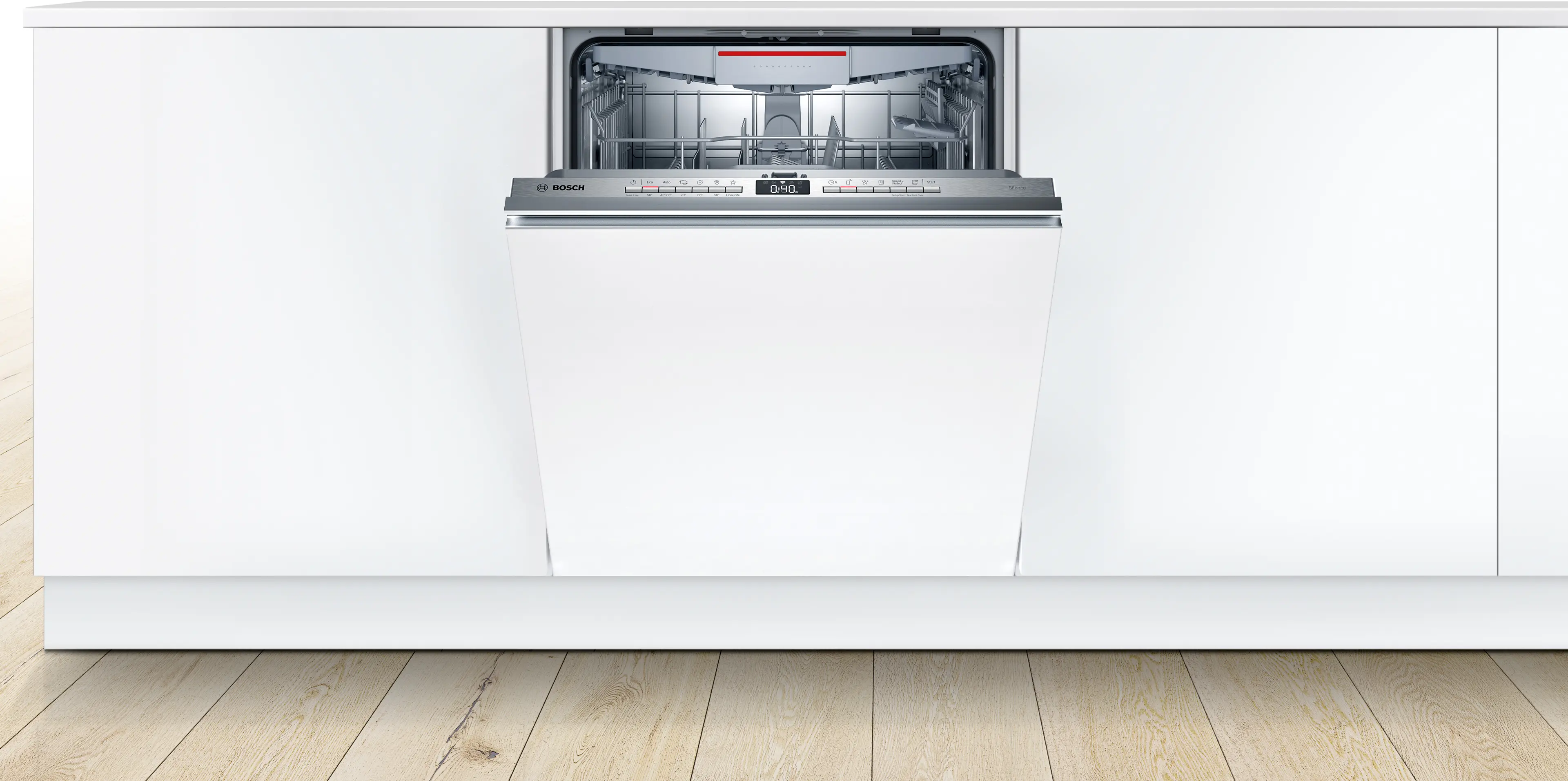 Bosch SMV4HVX31E - mașină de spălat vase complet încorporabilă, Seria 4, 60 cm, 13 seturi, program Silence 44 dB, clasa E [2]