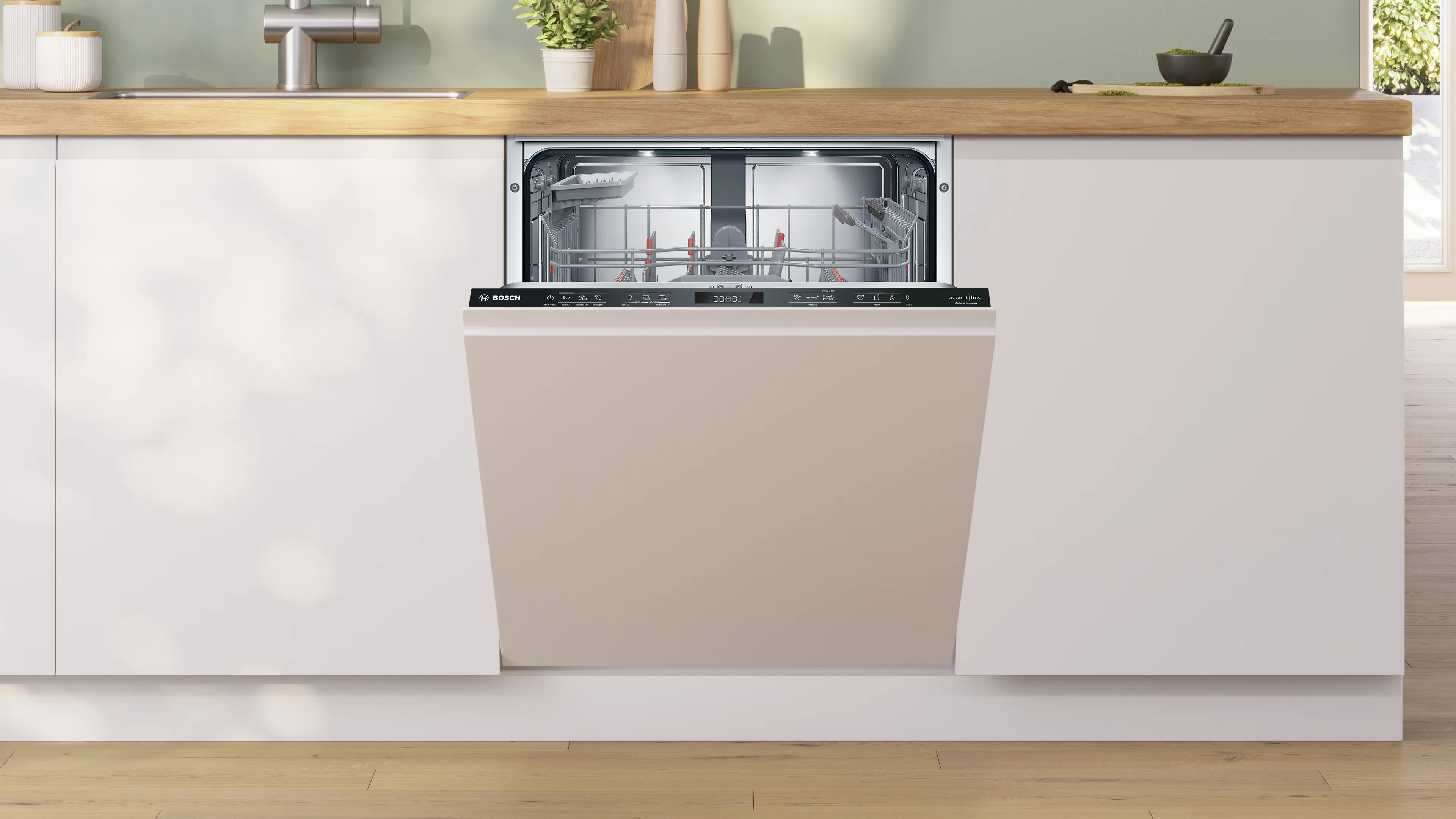Bosch SMV6ZB806E - mașină de spălat vase complet încorporabilă, Seria 6, 60 cm, 13 seturi, Zeolith, Emotion Light [2]
