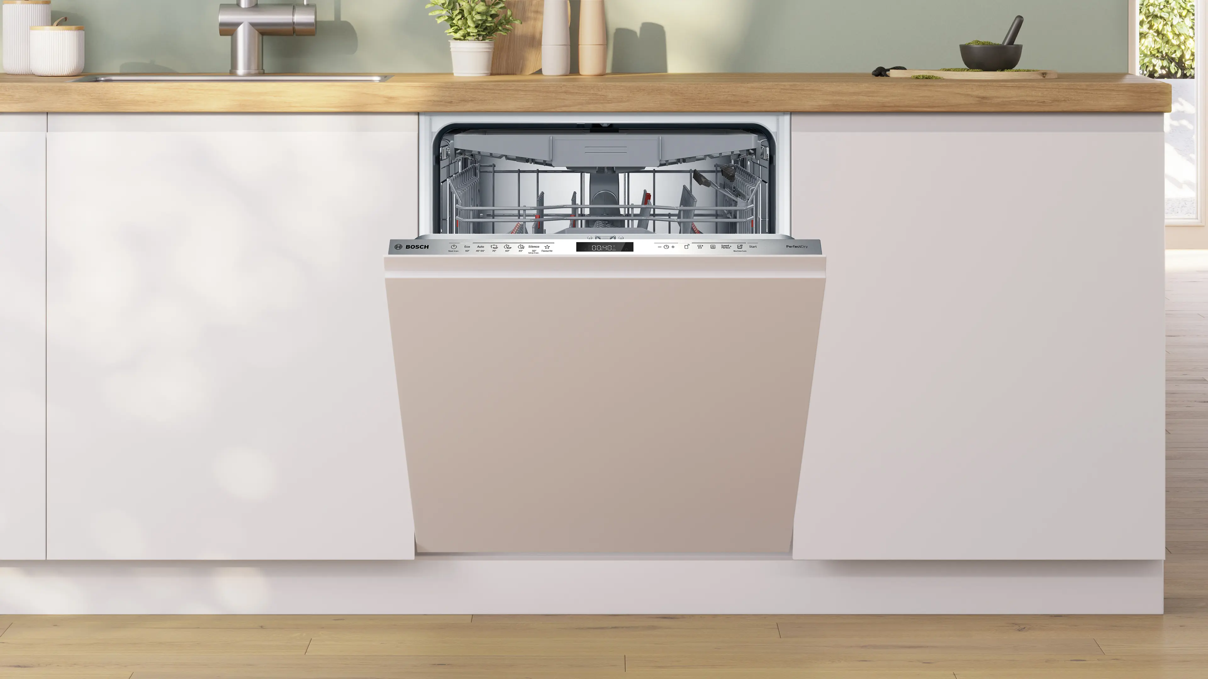 Bosch SMV6ZCX24E - mașină de spălat vase complet încorporabilă, Seria 6, 60 cm, 14 seturi, protecție geamuri, clasa B [2]