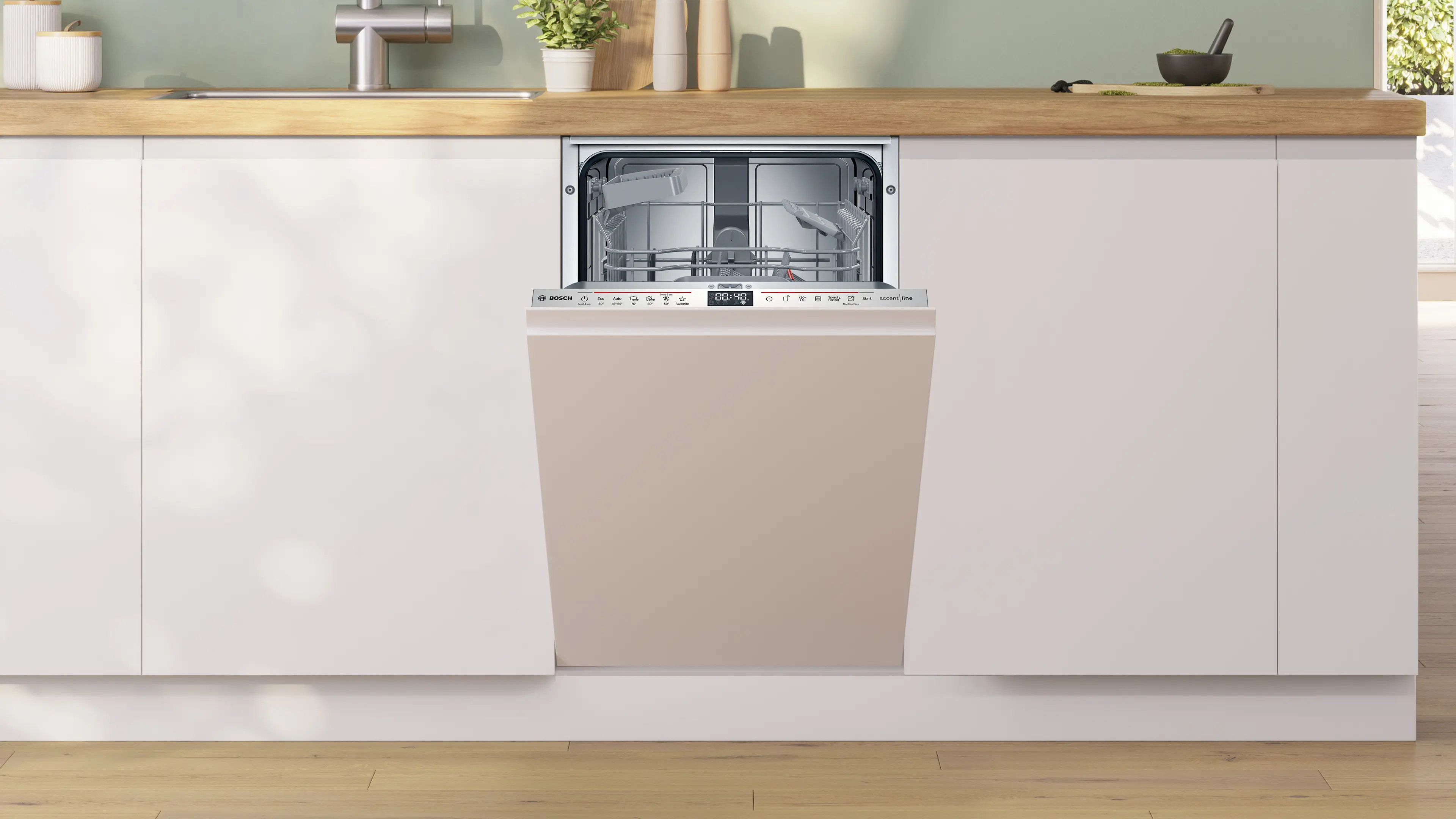 Bosch SPD6EL804E - mașină de spălat vase complet încorporabilă, Seria 6, 45 cm, 10 seturi, clasa B [2]