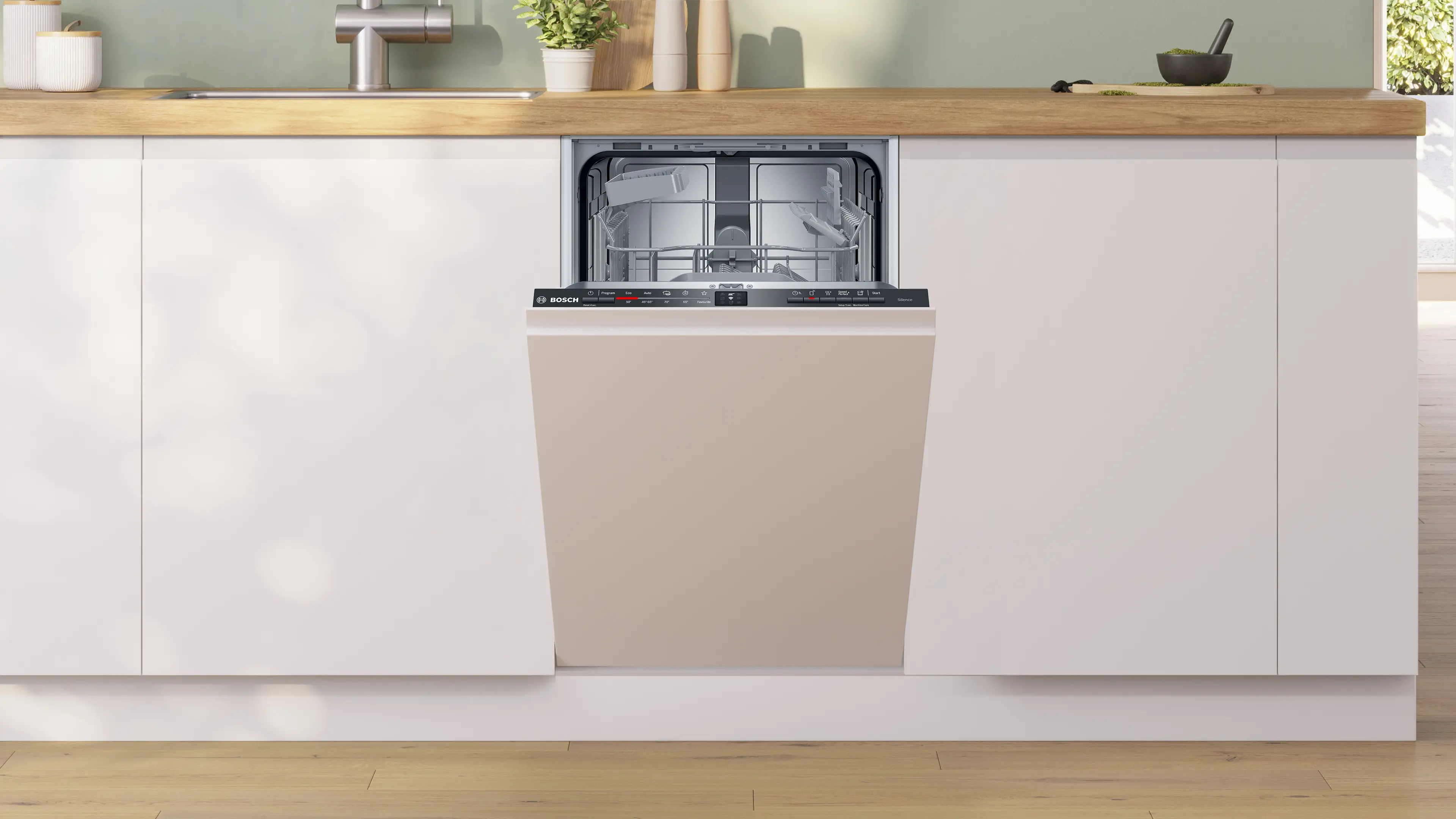 Bosch SPV2HKX02E - mașină de spălat vase complet încorporabilă, Seria 2, 45 cm, 10 seturi, clasa D [2]