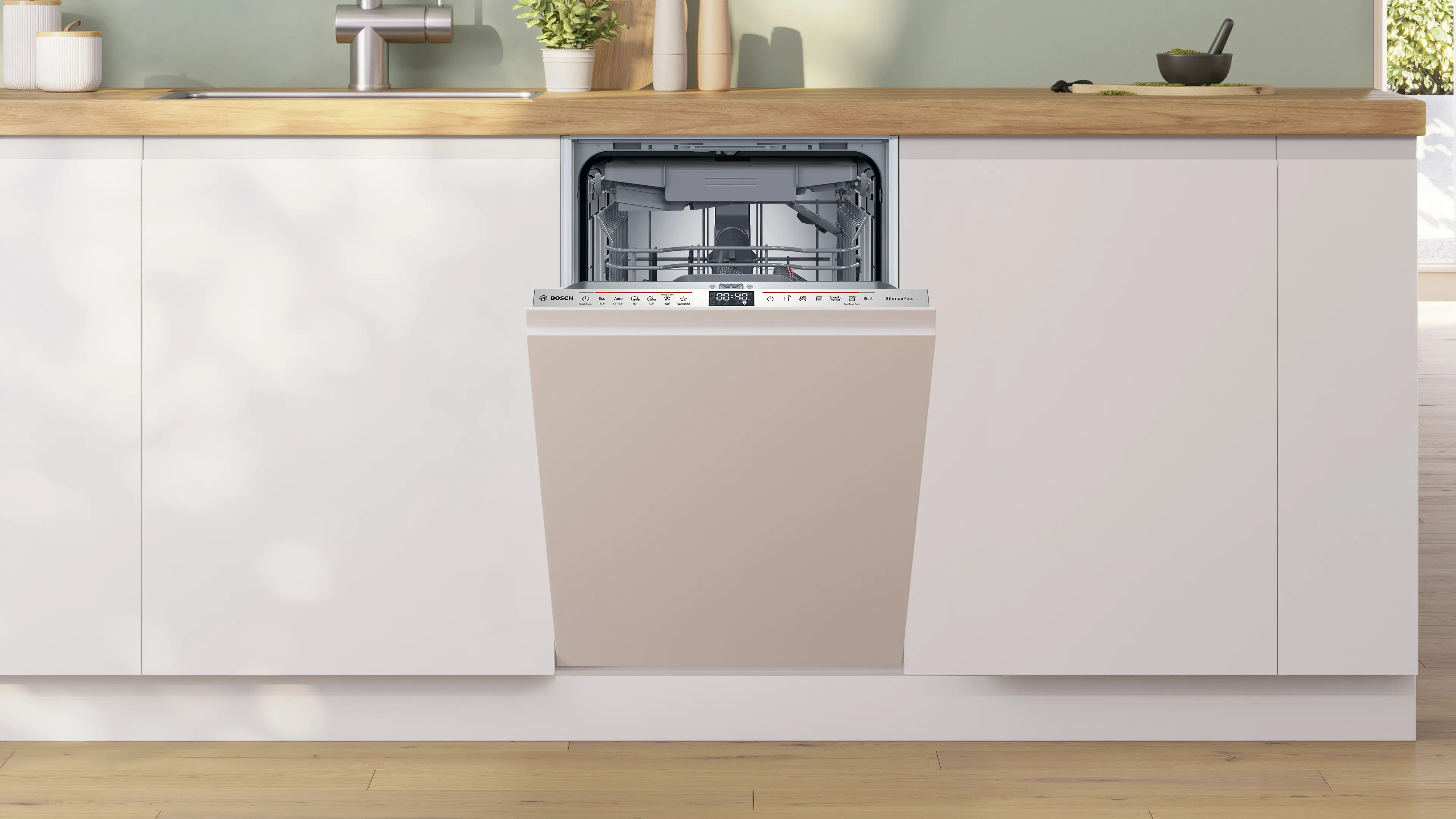Bosch SPV6EMX03E - mașină de spălat vase complet încorporabilă, Seria 6, 45 cm, 10 seturi, clasa B [2]