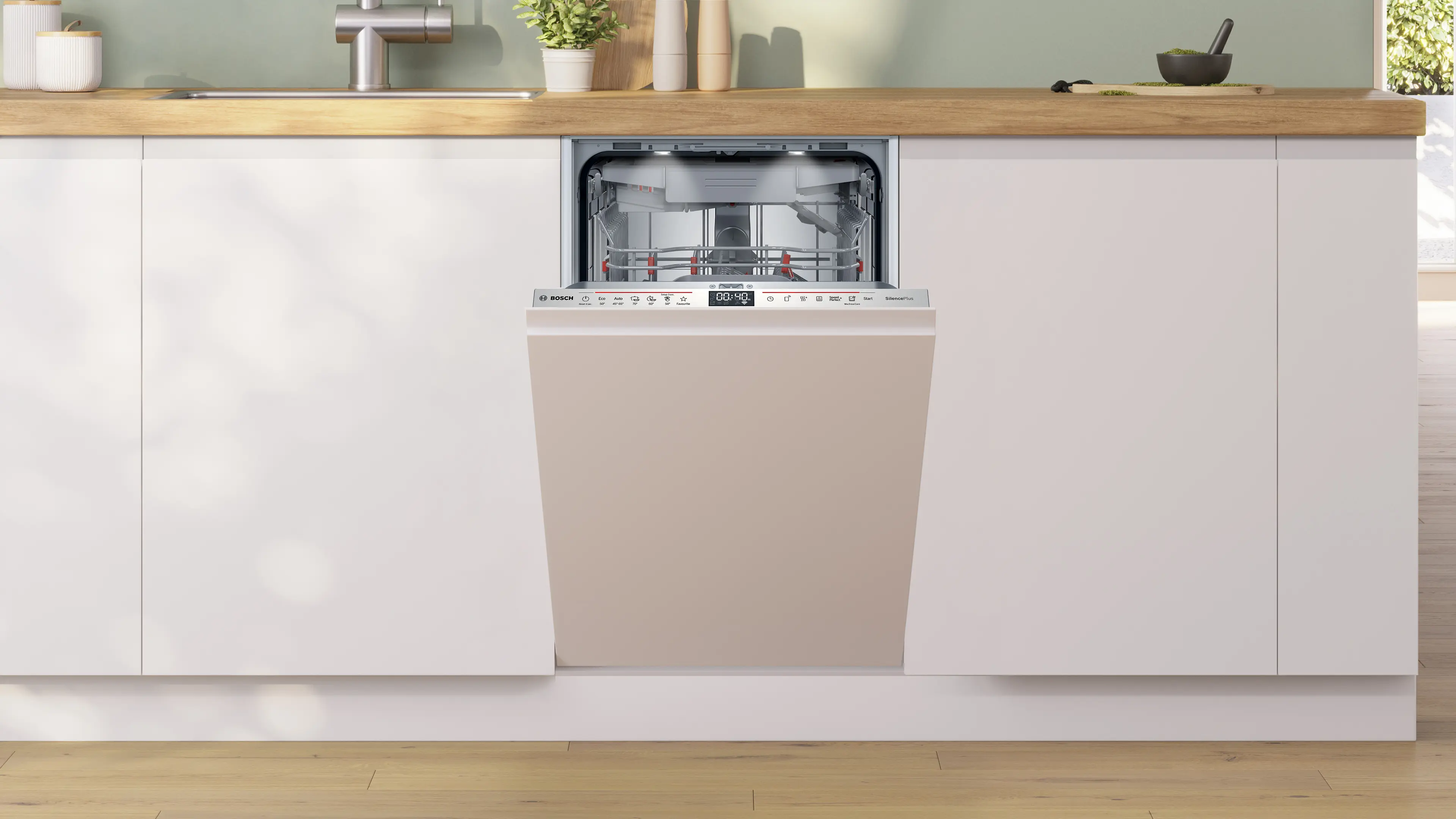 Bosch SPV6EMX09E - mașină de spălat vase complet încorporabilă, Seria 6, 45 cm, 10 seturi, Emotion Light [2]