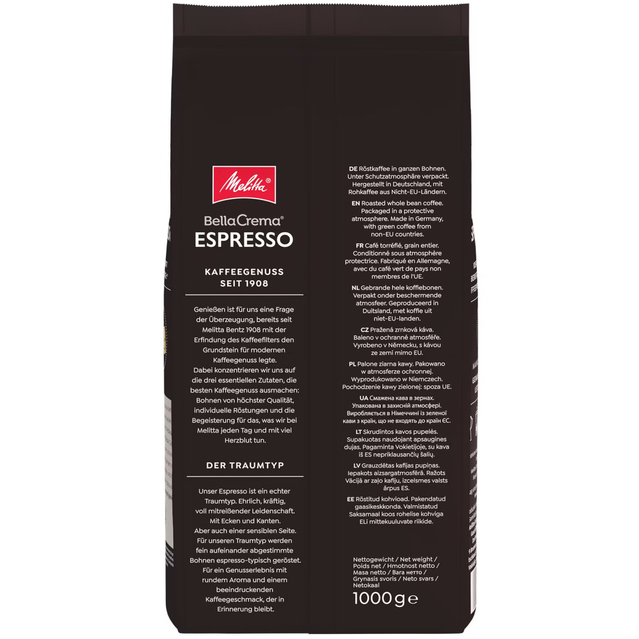Cafea boabe Melitta Bella Crema Espresso 1 kg [3]