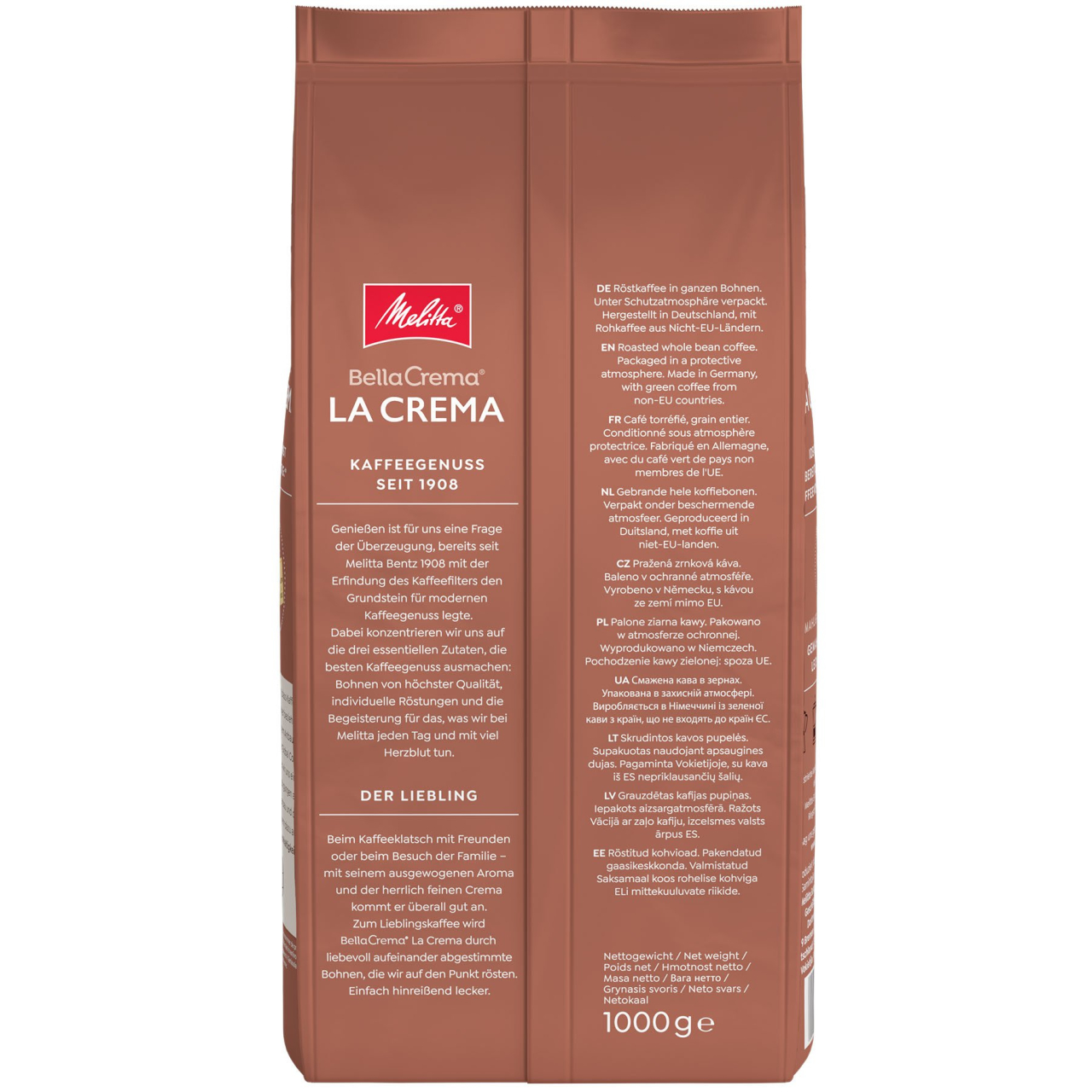 Cafea boabe Melitta Bella Crema La Crema 1 kg [2]