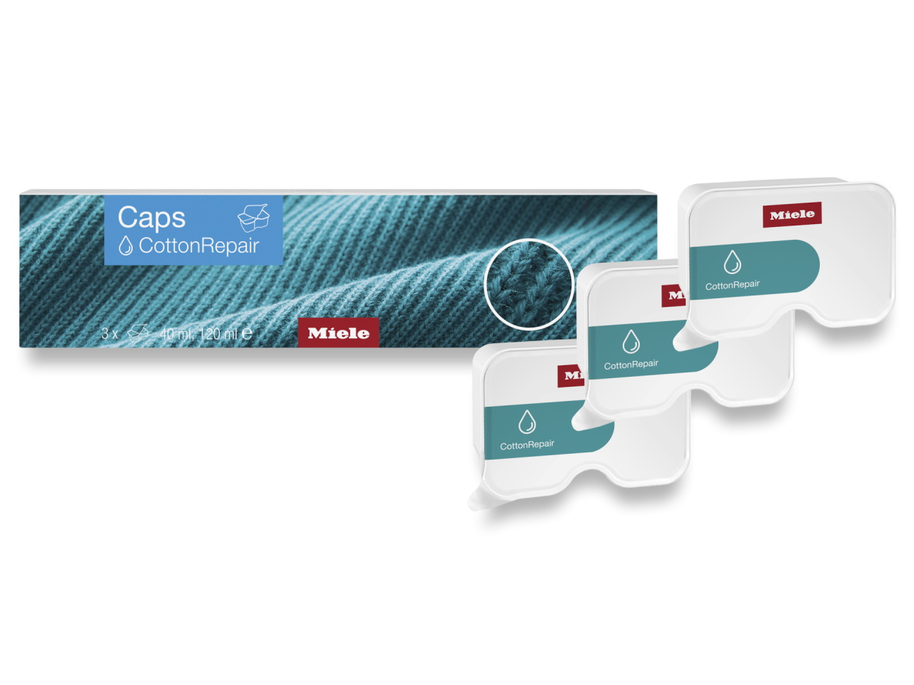 Capsule Miele Caps CottonRepair WA CCR 0302 L pentru bumbac, 3 bucăți [3]