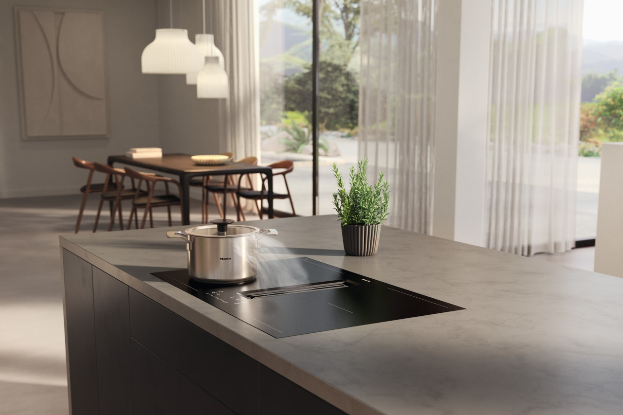 Caserolă din inox cu capac Miele KMKT 2040-3, 20 cm / 4 l, pentru toate plitele [7]