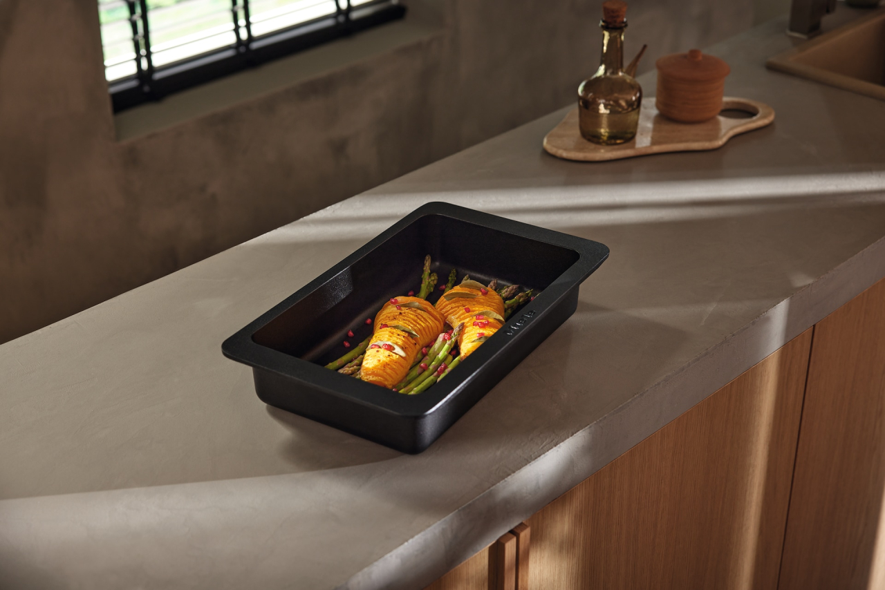 Caserolă gourmet Miele HUB 5000-M, capacitate aprox. 5 kg, pentru cuptoare și plite [7]