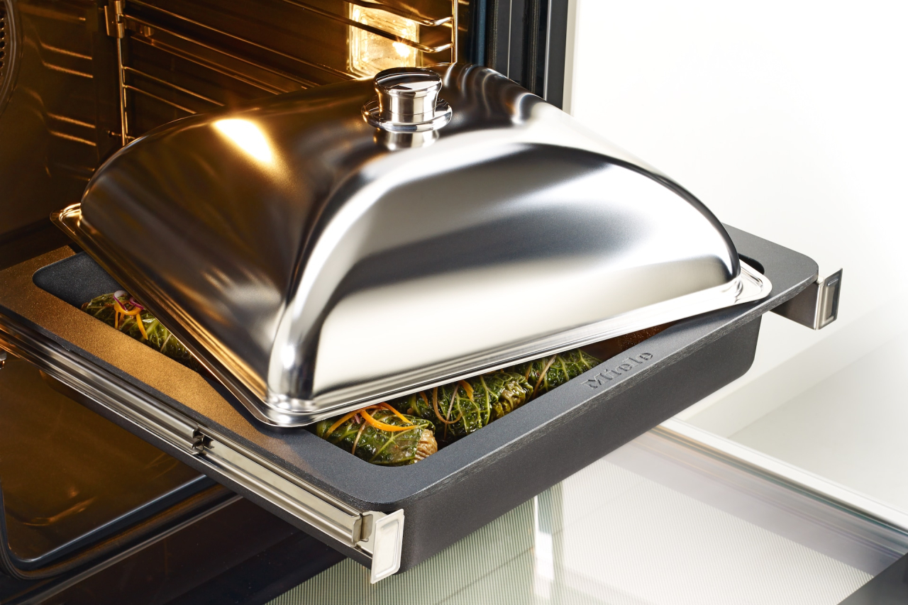 Caserolă gourmet Miele HUB 5001-XL, capacitate aprox. 8 kg, pentru cuptoare [4]