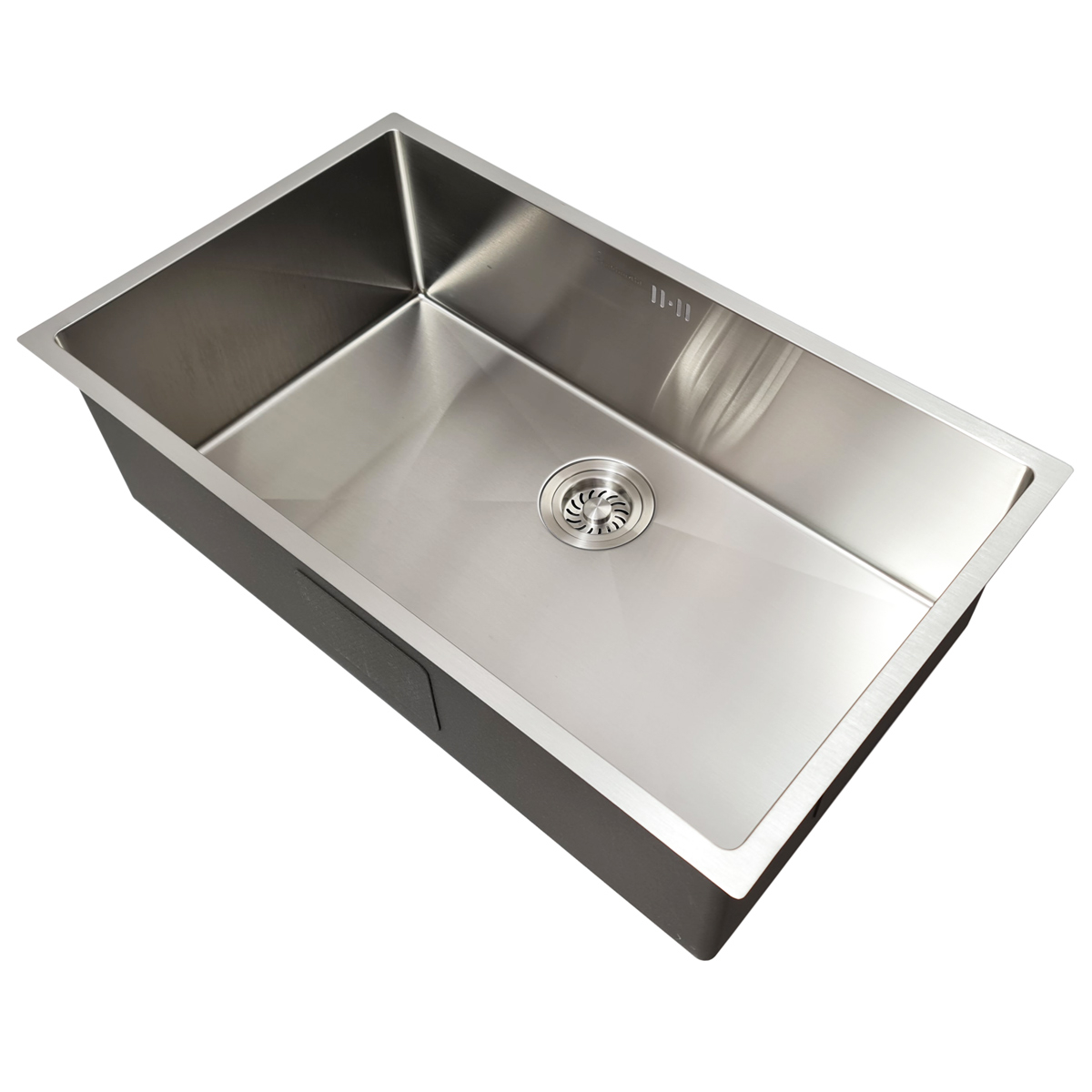 Chiuveta bucatarie inox CookingAid HERA LARGE cu dozator detergent, scurgator vase/paste/fructe, gratar rulabil inox, tocator Sapele + accesorii montaj [3]