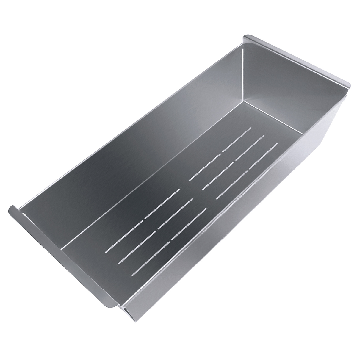 Chiuveta bucatarie inox CookingAid HERA MEDIUM cu montaj pe/sub blat cu dozator detergent, tavita scurgere inox, gratar rulabil inox + accesorii montaj [20]