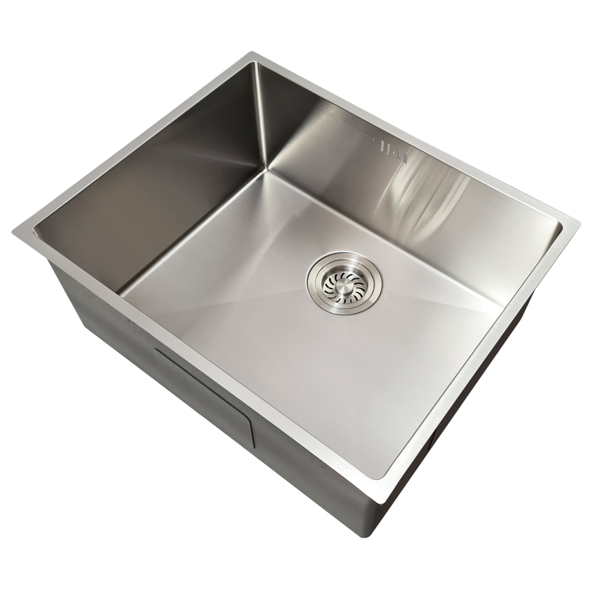 Chiuveta bucatarie inox CookingAid HERA MEDIUM cu montaj pe/sub blat cu dozator detergent, tavita scurgere inox, gratar rulabil inox + accesorii montaj [6]