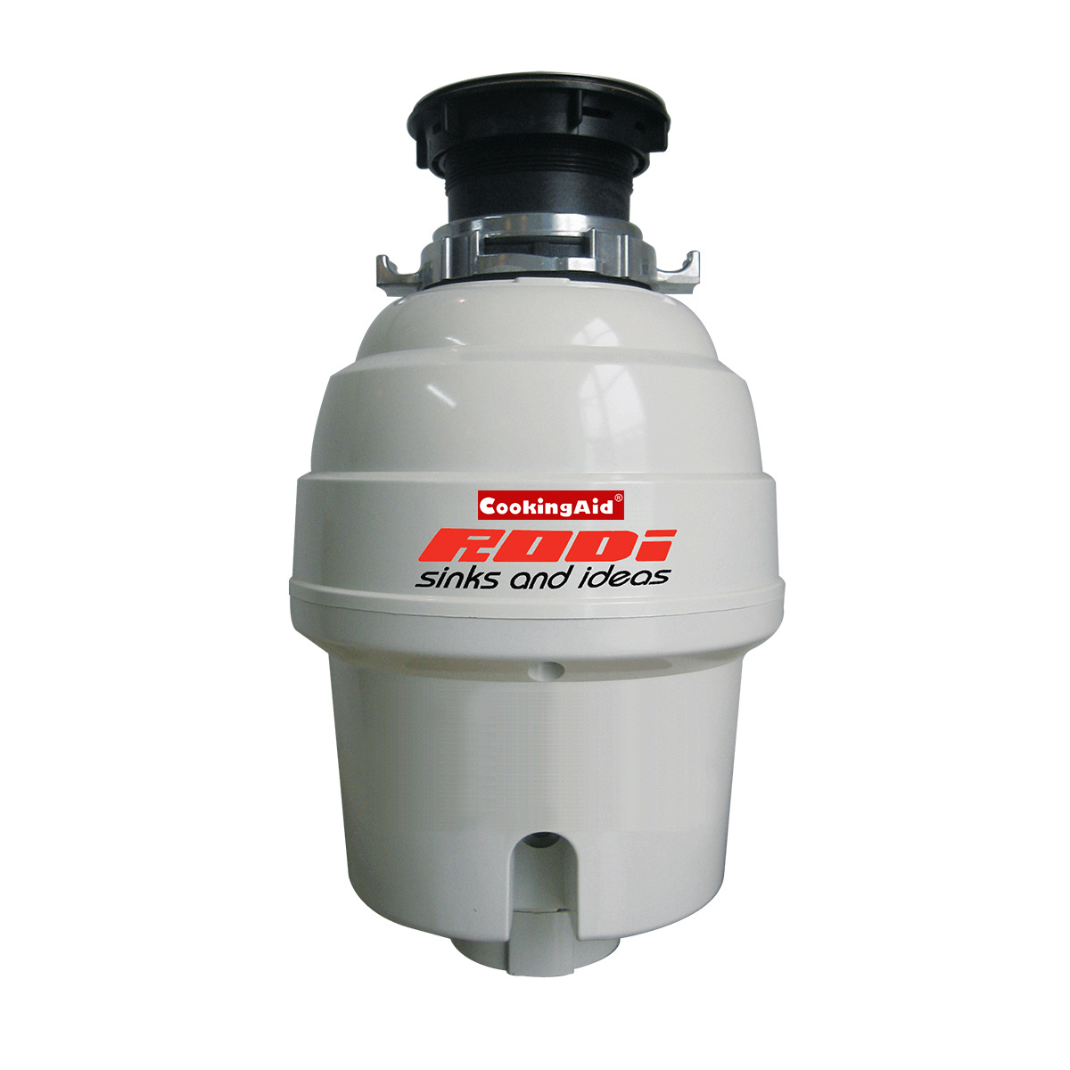 Chiuveta bucatarie inox CookingAid INVISIBLE 40R cu baterie telescopica integrata, tocator sticla temperizata, tocator resturi alimenatare Rodi + adaptor tocator First [29]