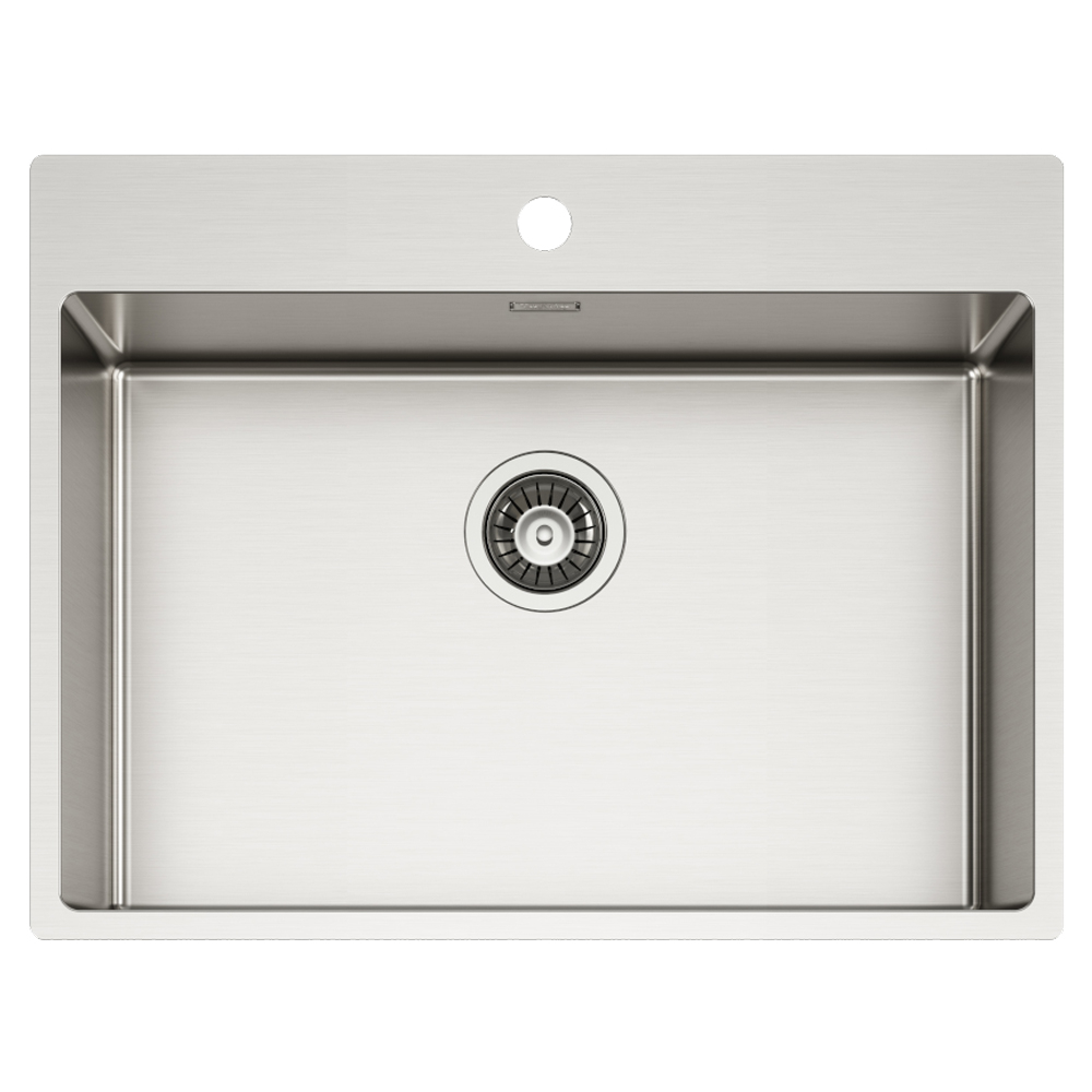 Chiuveta bucatarie inox CookingAid TASCA ASOLO AA65 cu montaj pe blat sau la nivelul blatului si accesorii montaj [2]