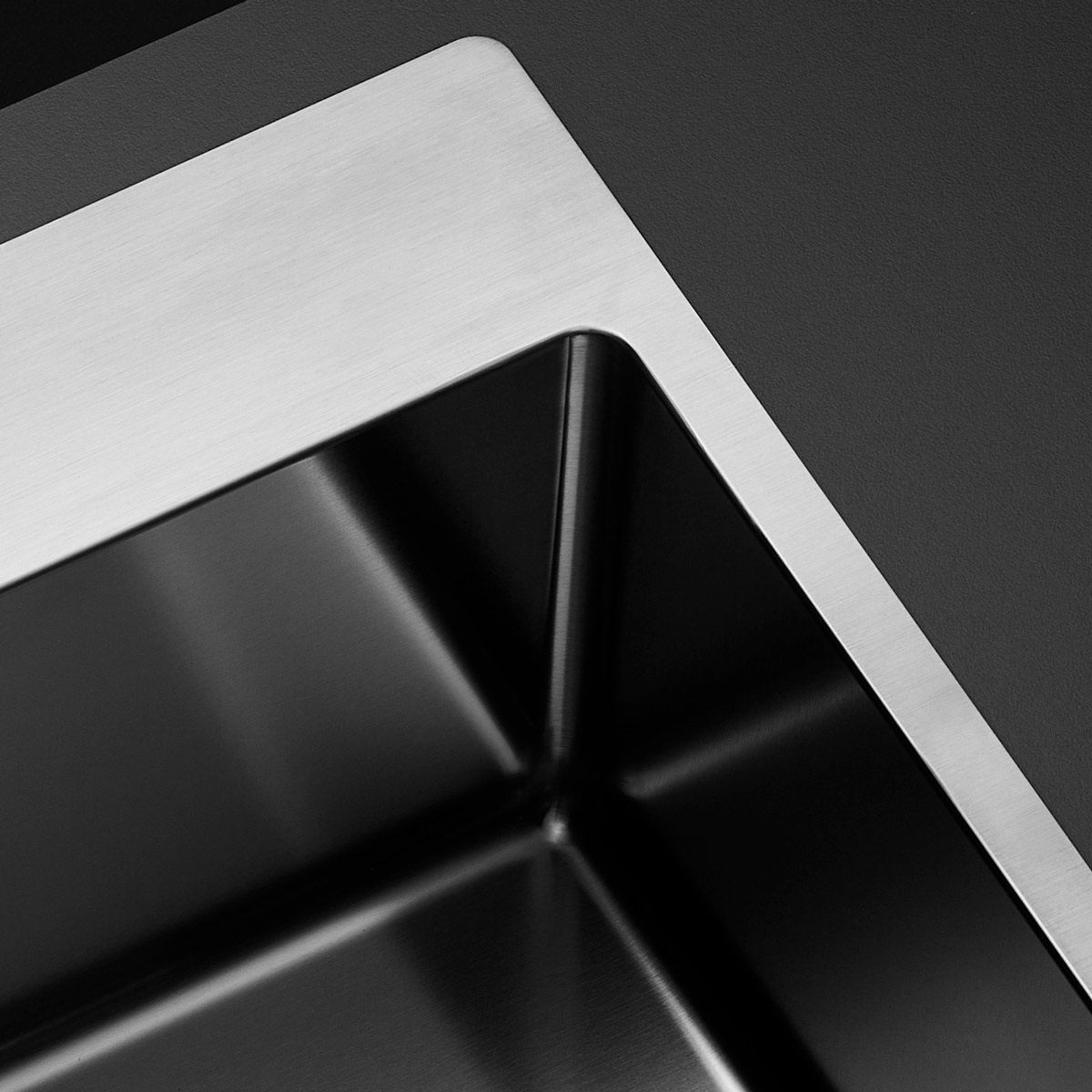 Chiuveta bucatarie inox CookingAid TASCA ASOLO AA70 cu montaj pe blat sau la nivelul blatului si accesorii montaj [3]