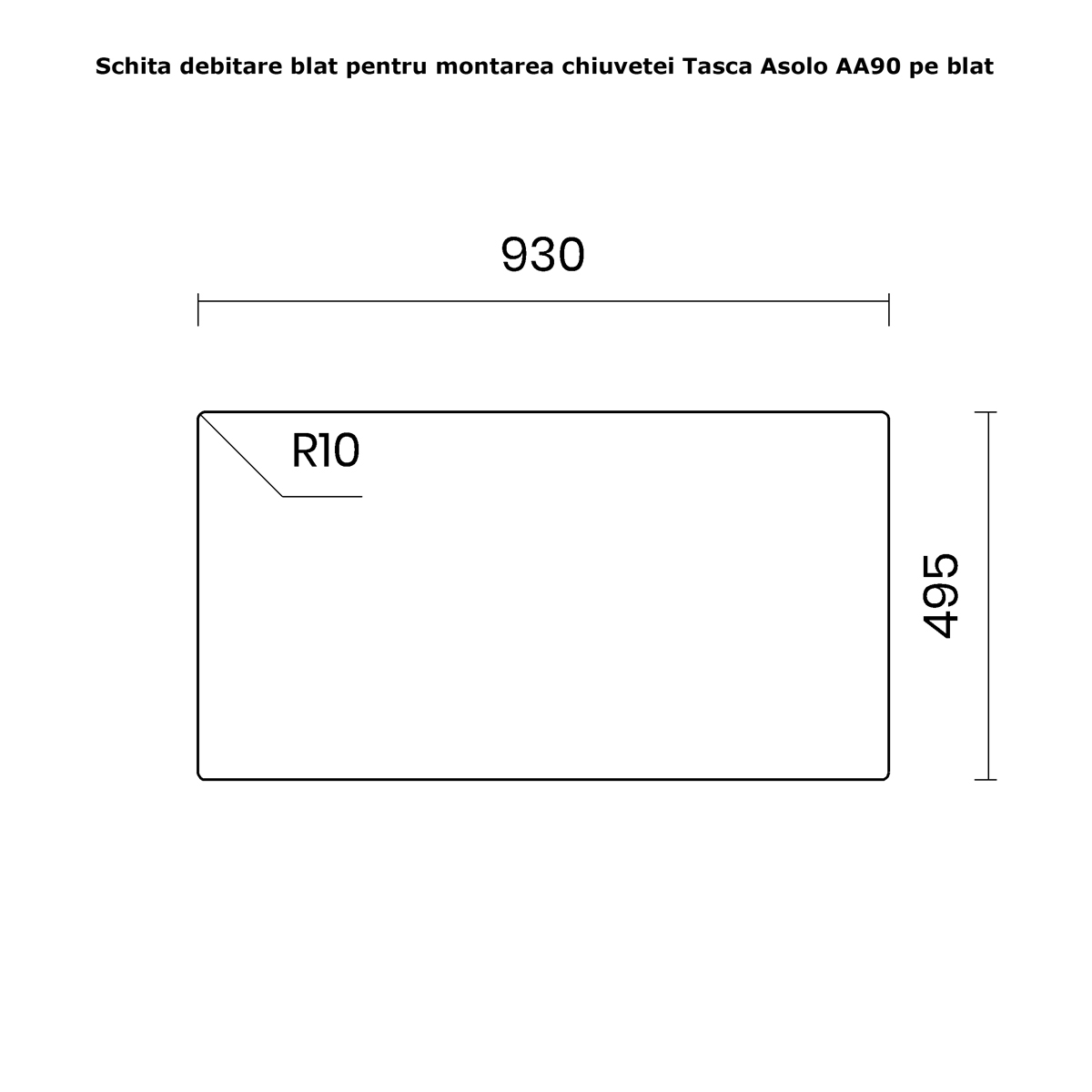 Chiuveta bucatarie inox CookingAid TASCA ASOLO AA90 WORKSTATION cu montaj pe blat sau la nivelul blatului si accesorii montaj [12]