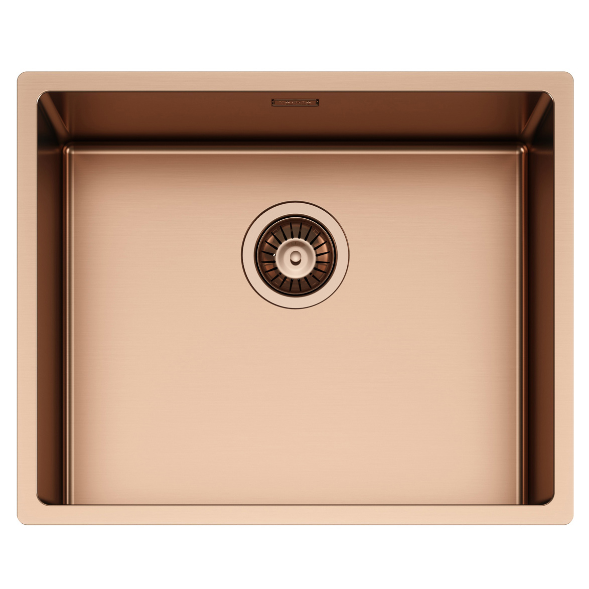 Chiuveta bucatarie inox CookingAid TASCA CANOVA CA50 COPPER cu strat PVD ceramic culoare cupru cu montaj pe blat, sub blat sau la nivelul blatului si accesorii montaj [2]