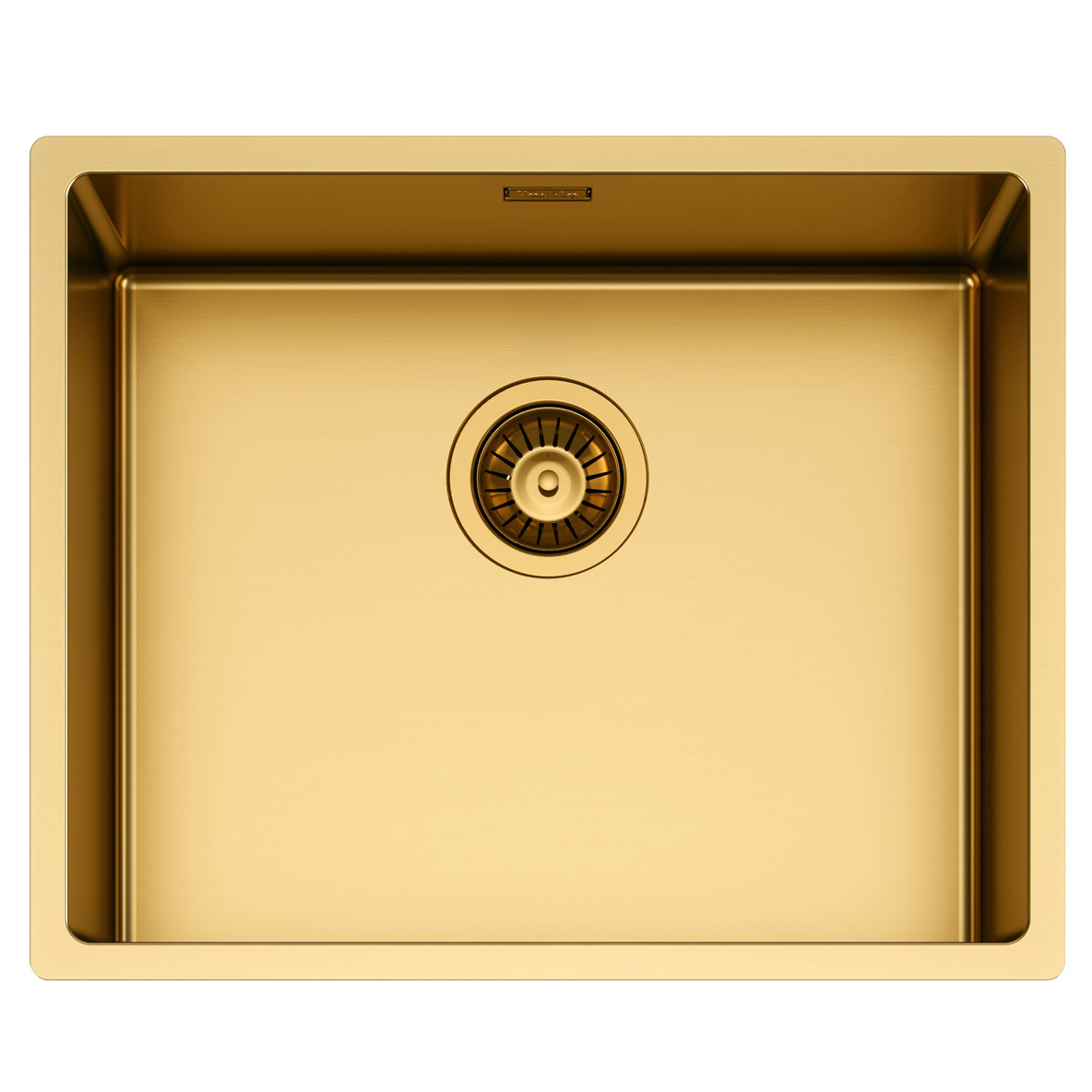 Chiuveta bucatarie inox CookingAid TASCA CANOVA CA50 Gold cu strat PVD ceramic culoare aurie cu montaj pe blat, sub blat sau la nivelul blatului si accesorii montaj [3]