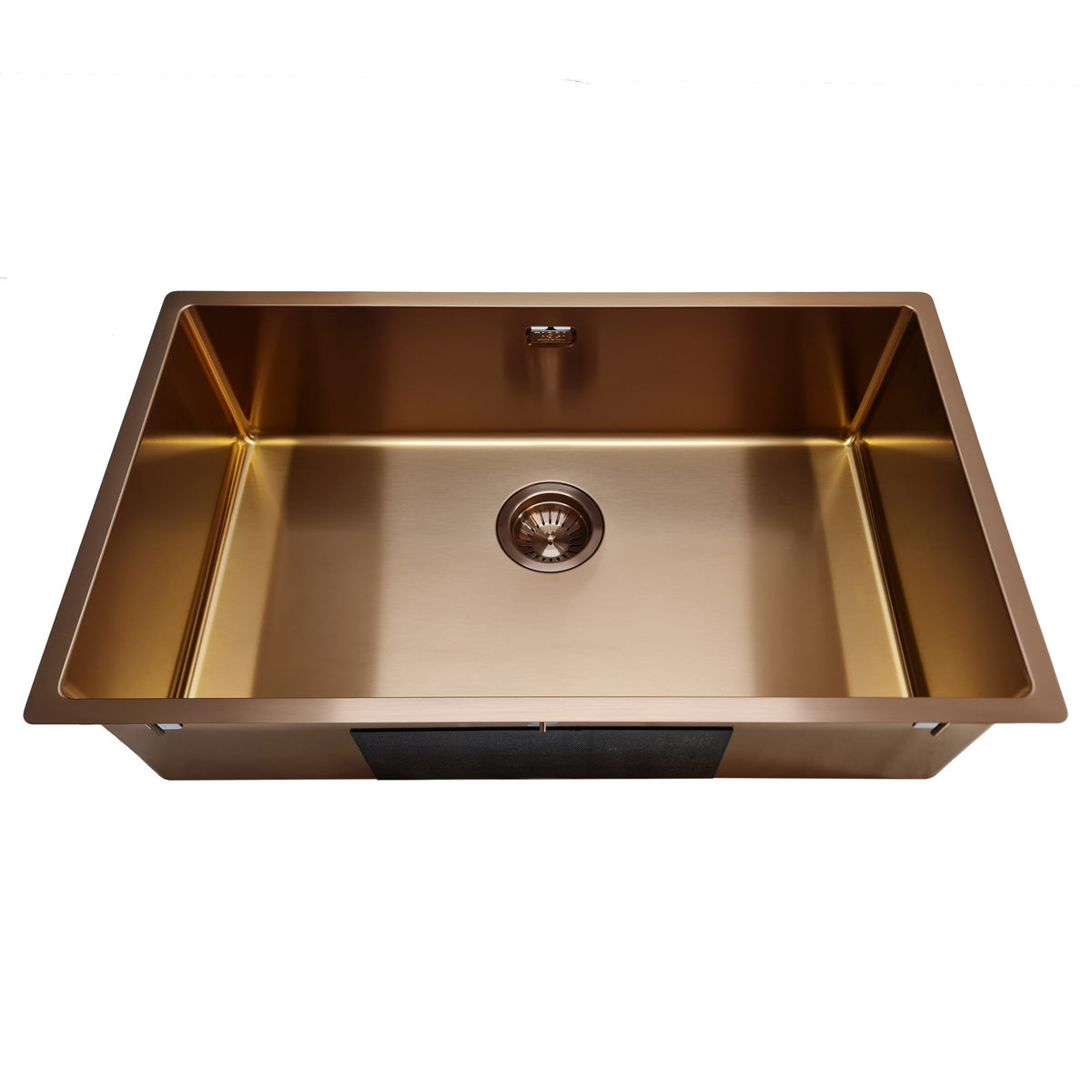 Chiuveta bucatarie inox CookingAid TASCA CANOVA CA70 COPPER cu strat PVD ceramic culoare cupru cu montaj pe blat, sub blat sau la nivelul blatului si accesorii montaj [5]