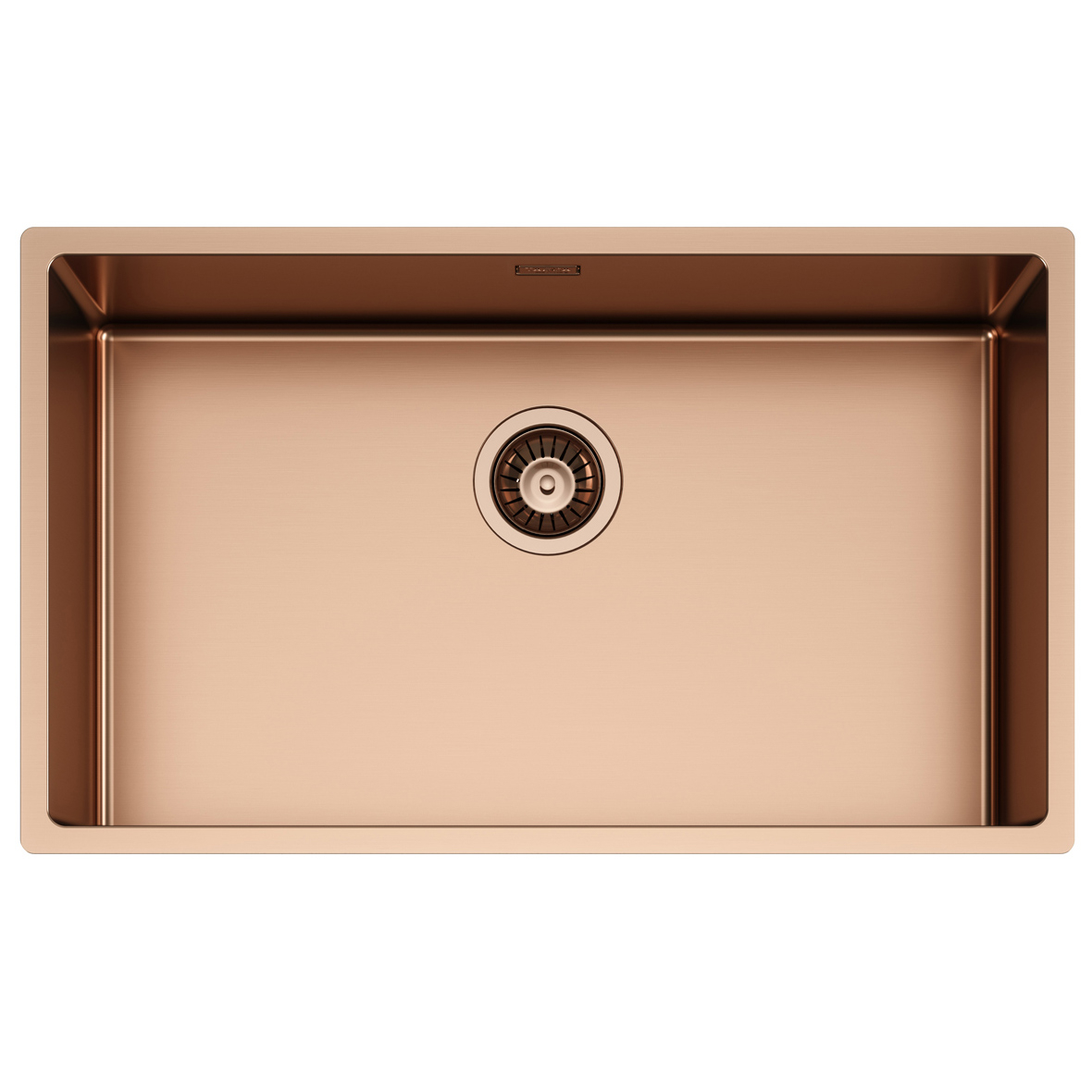 Chiuveta bucatarie inox CookingAid TASCA CANOVA CA70 COPPER cu strat PVD ceramic culoare cupru cu montaj pe blat, sub blat sau la nivelul blatului si accesorii montaj [3]