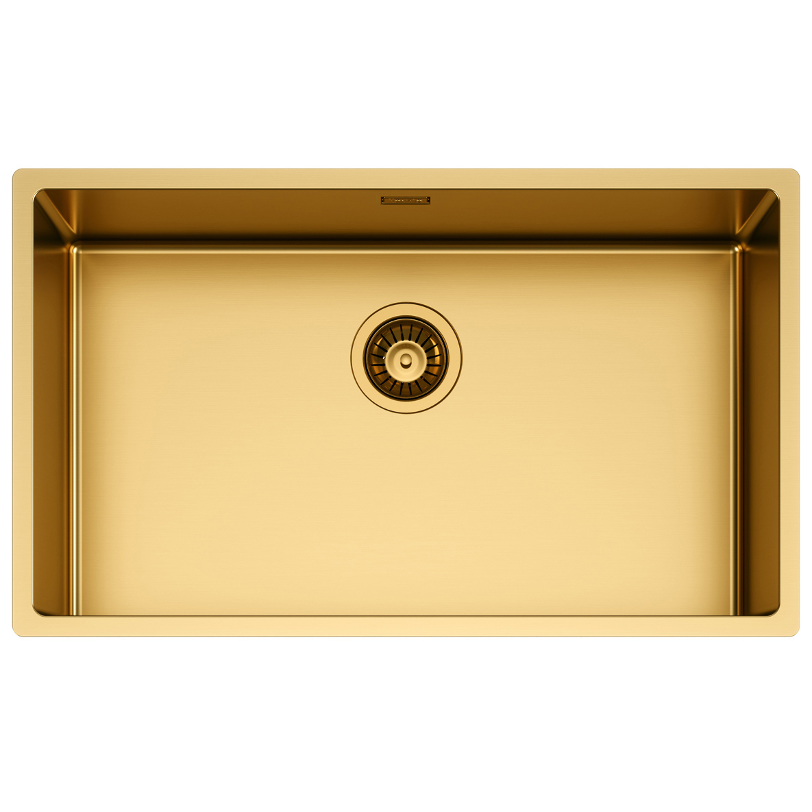 Chiuveta bucatarie inox CookingAid TASCA CANOVA CA70 GOLD cu strat PVD ceramic culoare aurie cu montaj pe blat, sub blat sau la nivelul blatului si accesorii montaj [3]