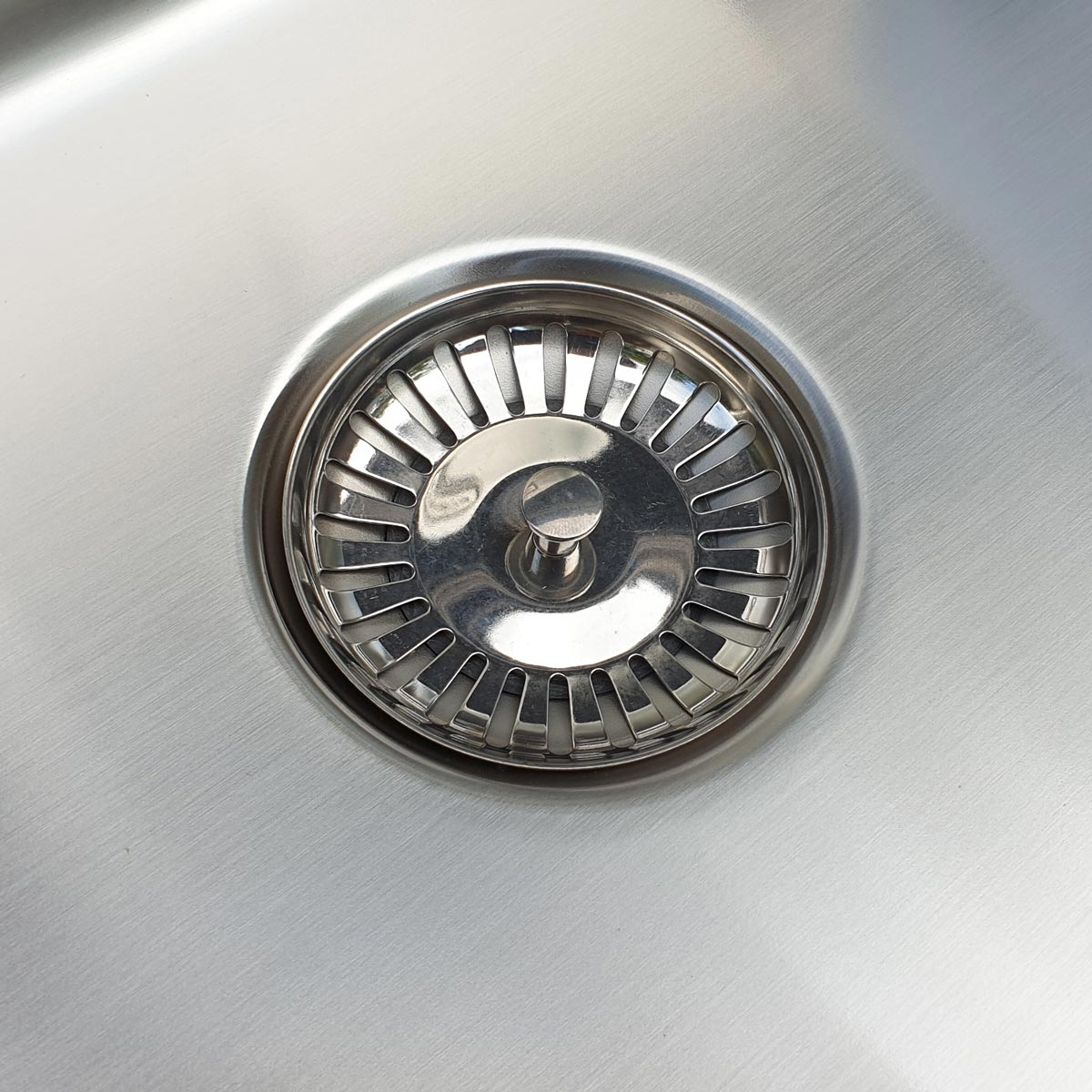 Chiuveta bucatarie inox CookingAid UNA 46 + Bonus: tocator Bambus + accesorii montaj [17]