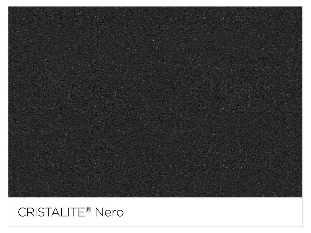 Chiuveta bucatarie Schock Nemo N-100 Cristalite Nero 570 x 510 mm, compozit granit, montare pe blat, negru [3]