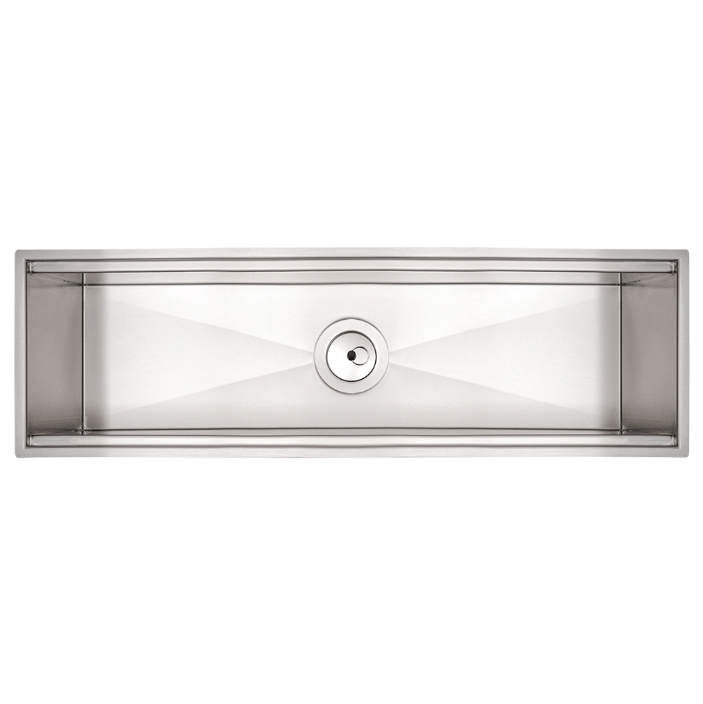 Chiuveta ingusta scurgere multifunctionala tip rigola / canal / jgheab drenare CookingAid Channel sink 63cm cu 3 accesorii incluse [3]