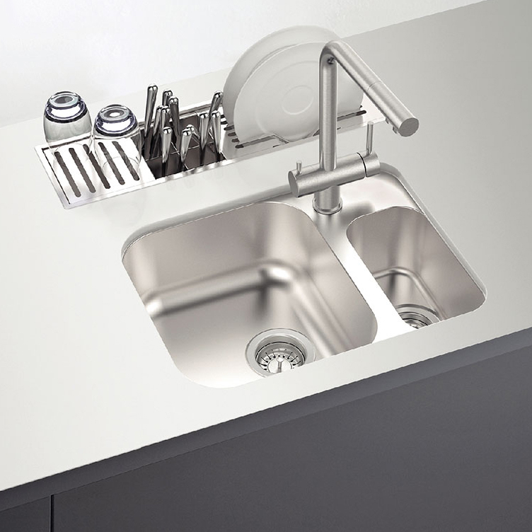 Chiuveta ingusta scurgere multifunctionala tip rigola / canal / jgheab drenare CookingAid Channel sink 63cm cu 3 accesorii incluse [1]