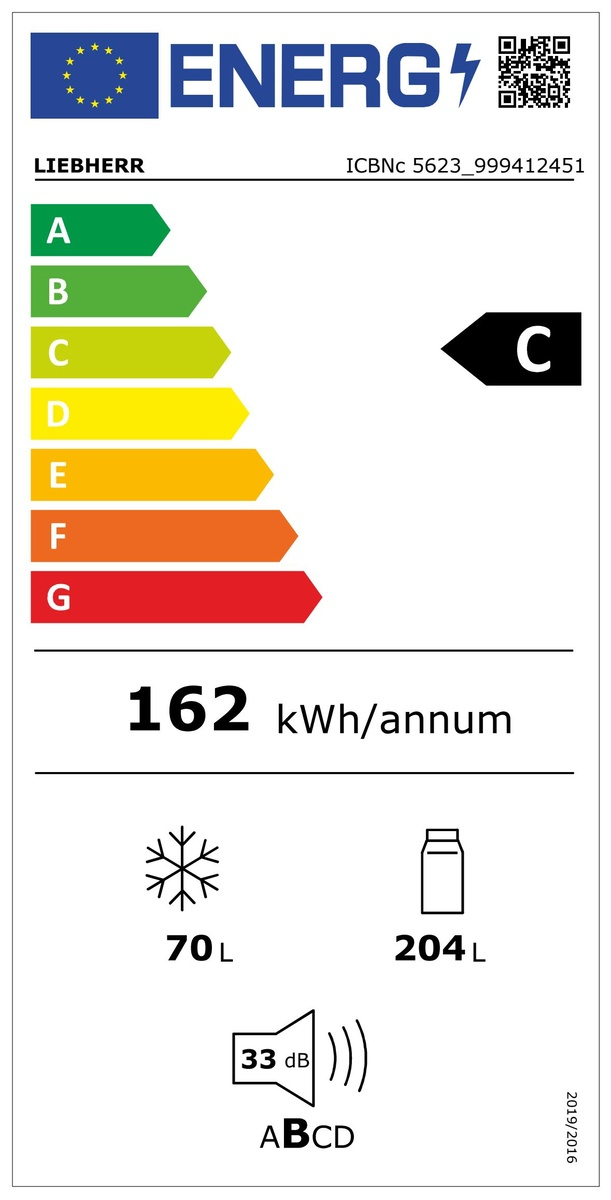 Combină frigorifică încorporabilă Liebherr ICBNc 5623 Plus BioFresh NoFrost [4]