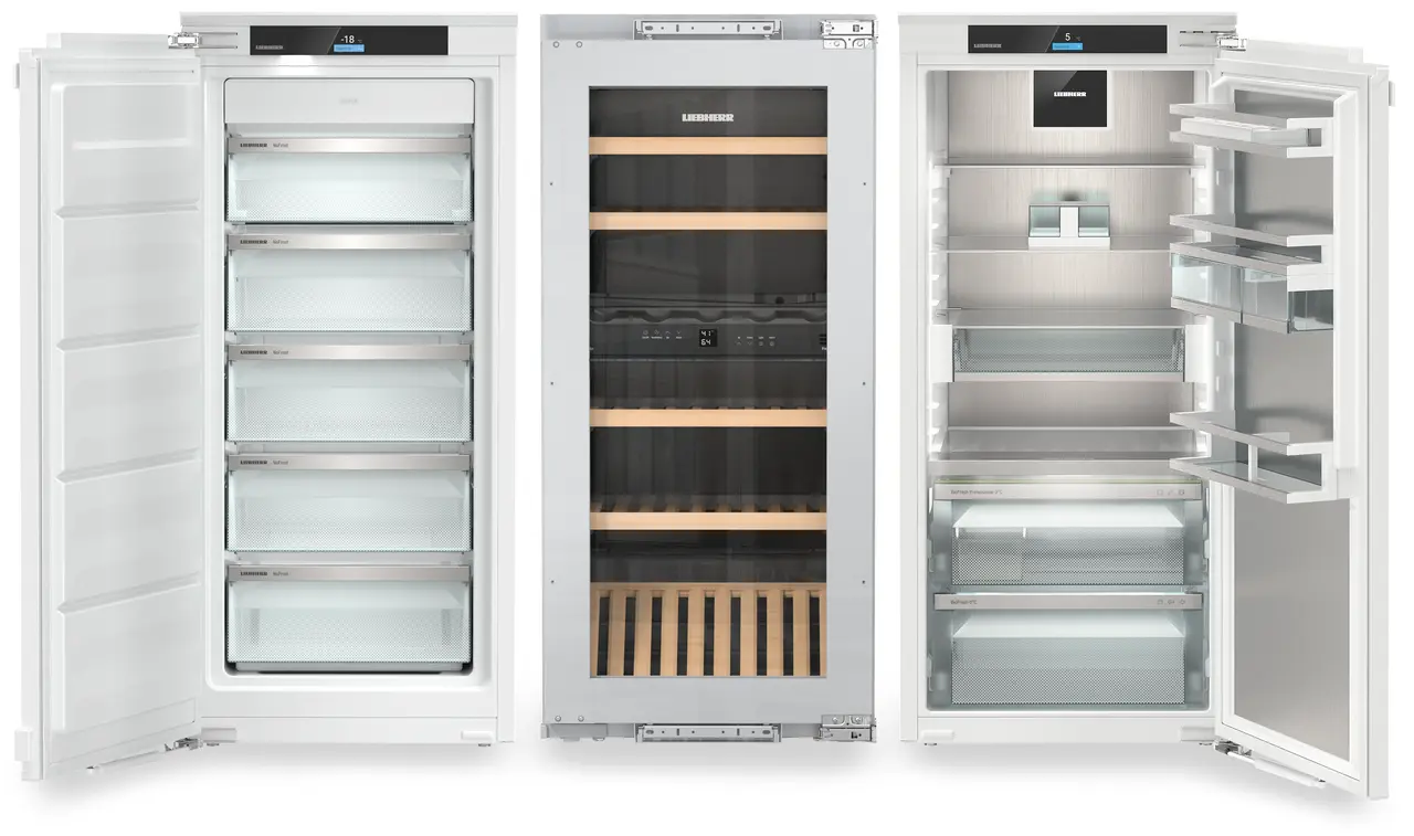 Combina frigorifica incorporabila Side by Side Liebherr IXRFW 4170, NoFrost, BioFresh cu HydroBreeze, UltraSilent, SoftTelescopic, LightTower, DrySafe, VarioSpace, 479 l [2]