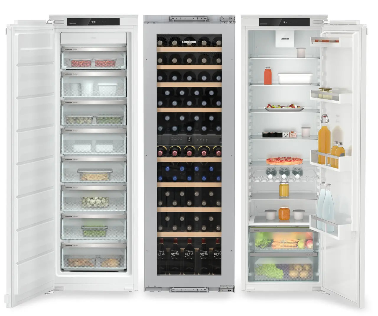Combina frigorifica incorporabila Side-by-side Liebherr Pure IXRFW 5100, NoFrost, SmartDevice Ready, BioFresh Professional, Super Silent [2]