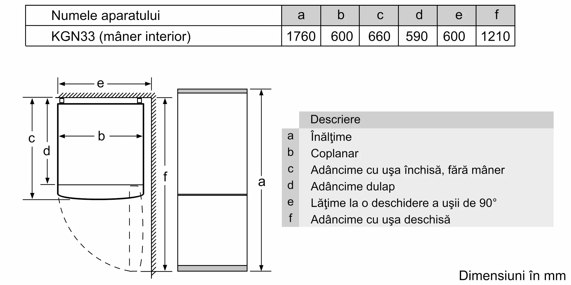 Combină frigorifică independentă 176 x 60 cm, Bosch Seria 2, Inox [9]