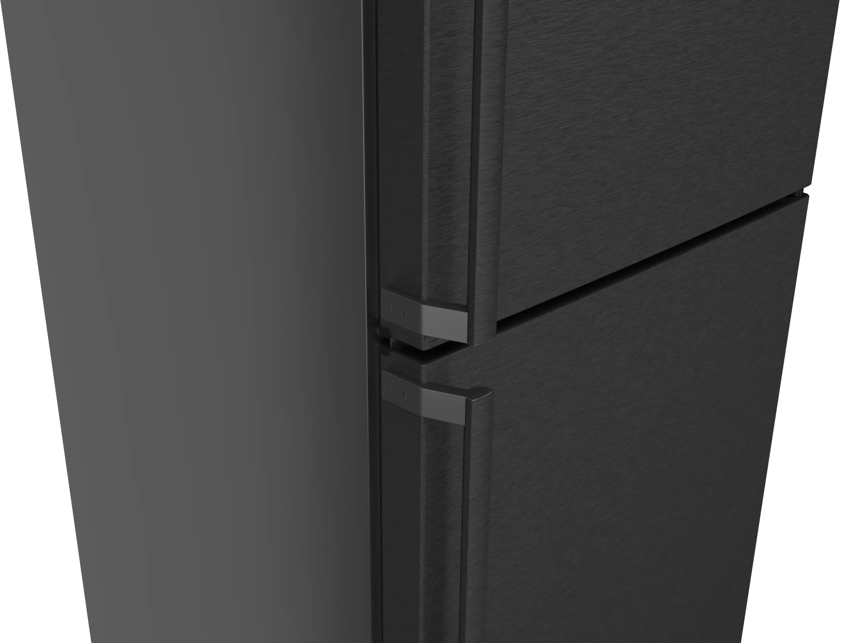 Combină frigorifică independentă 203 x 60 cm, Bosch Seria 4, Oțel inoxidabil Anti-Amprentă negru [2]