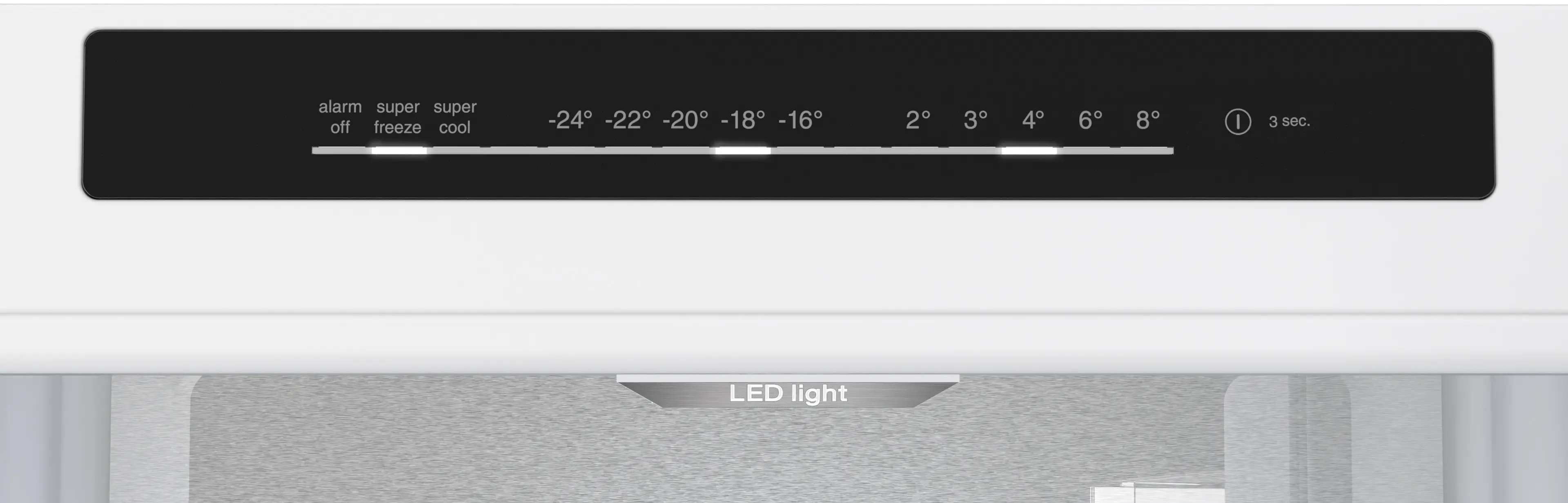 Combină frigorifică independentă 203 x 60 cm, Bosch Seria 6, Negru [4]