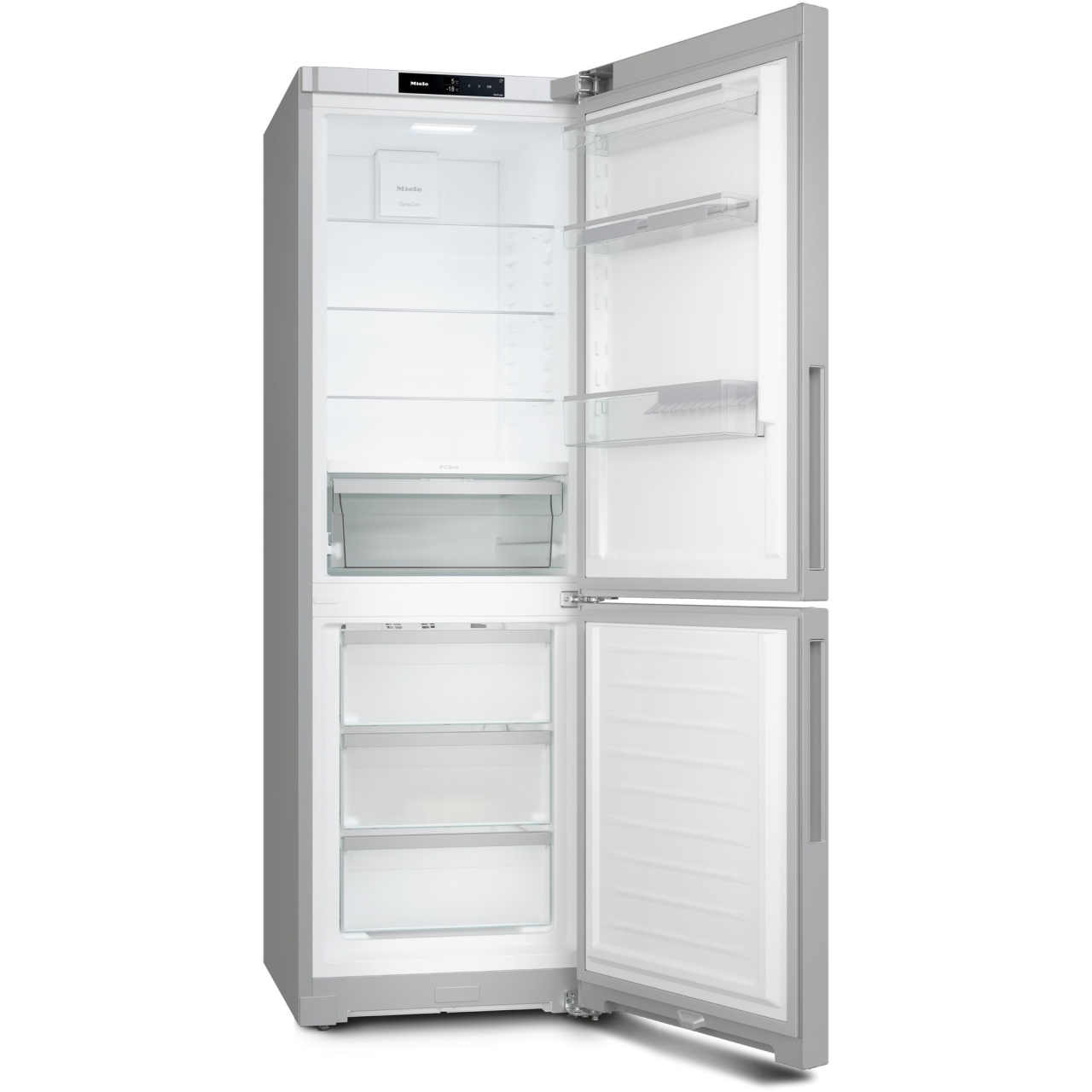 Combina frigorifica KFN 4377 CD, 321 l, PerfectFresh Pro, NoFrost, DynaCool, Miele@home, Clasa C, H 185 cm, Inox [3]