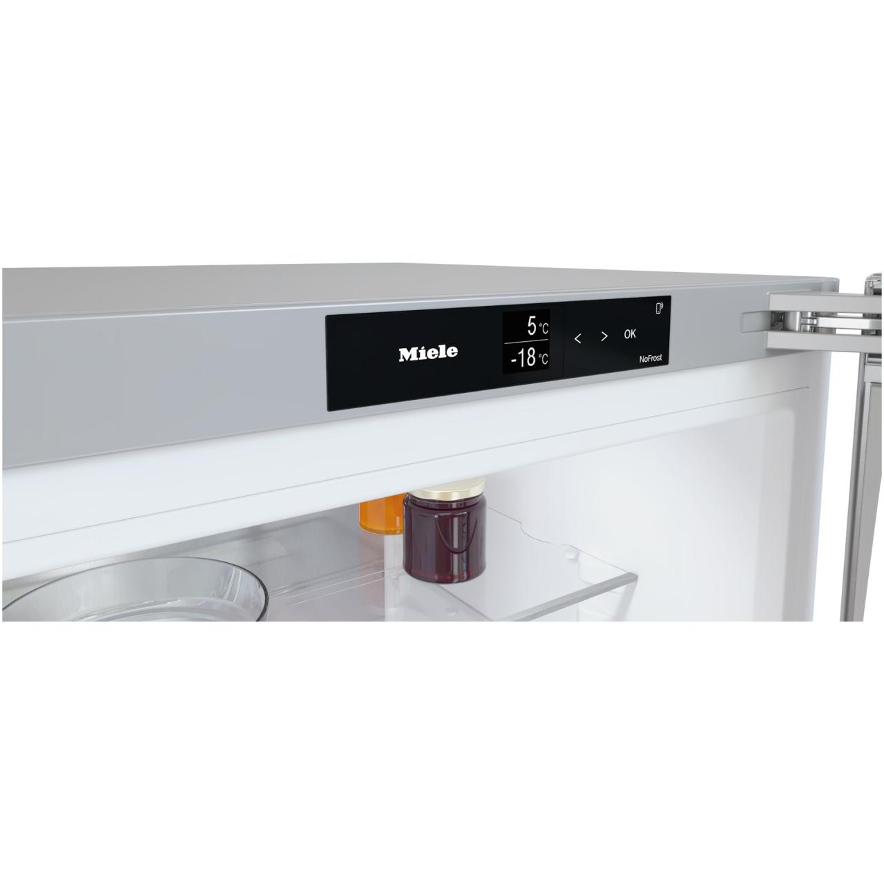 Combina frigorifica KFN 4799 CDE edt/cs, 372 l, NoFrost, DailyFresh, Cuburi de gheata cu My Ice, DynaCool, SoftClose,  Miele@home, FlexiBoard,Clasa C, H 201.5 cm, Inox [3]