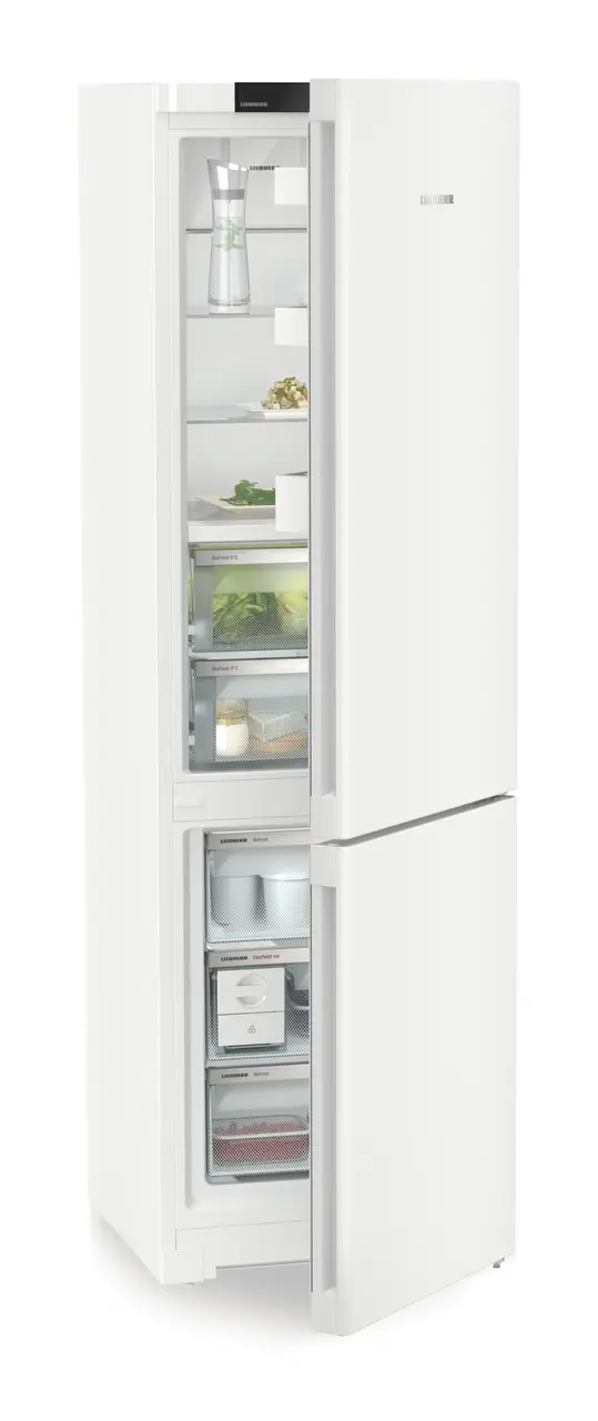 Combina frigorifica Liebherr CBNc 5723, 360 l, No frost,  DuoCooling,BioFresh, Interior Fit, Clasa C, H 201.5 cm, Alb [8]