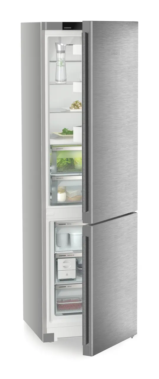 Combina frigorifica Liebherr CBNsda 572i, 360 l, BioFresh,  No Frost, DuoCooling, Interior Fit, Clasa A, H 201.5 cm, Inox [3]