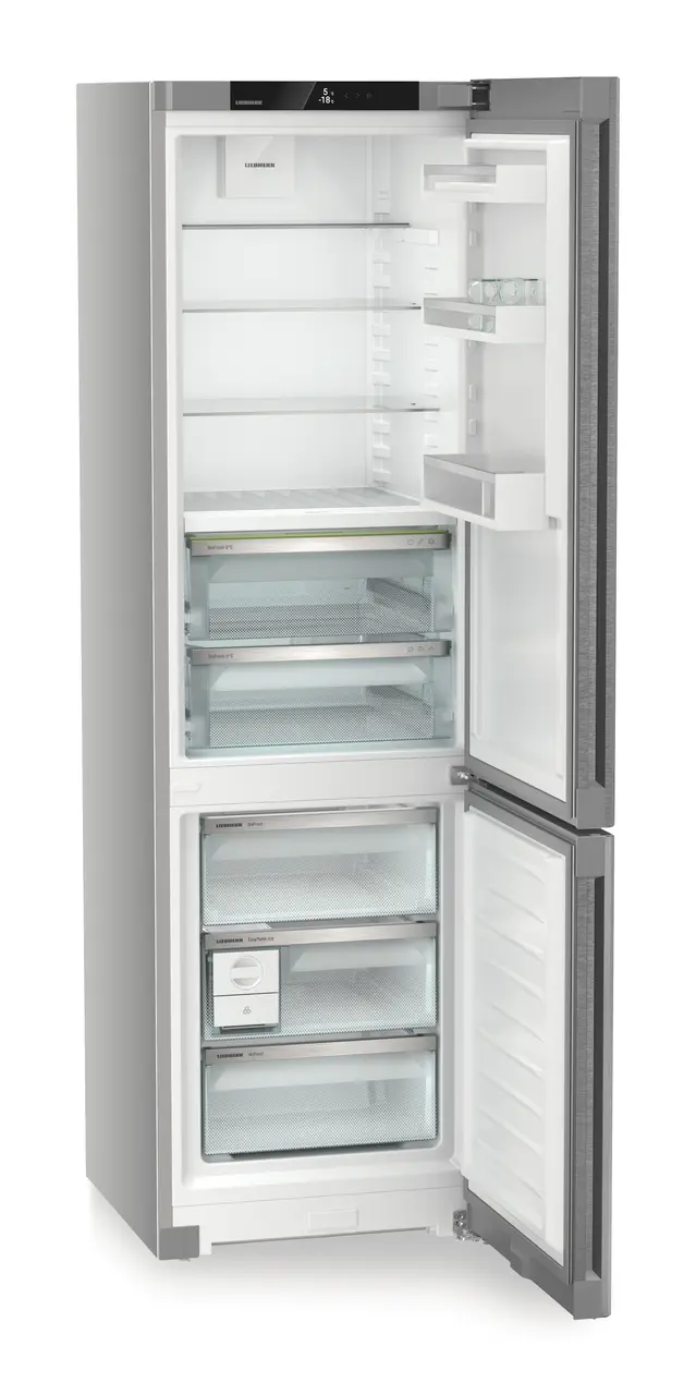 Combina frigorifica Liebherr CBNsda 572i, 360 l, BioFresh,  No Frost, DuoCooling, Interior Fit, Clasa A, H 201.5 cm, Inox [5]