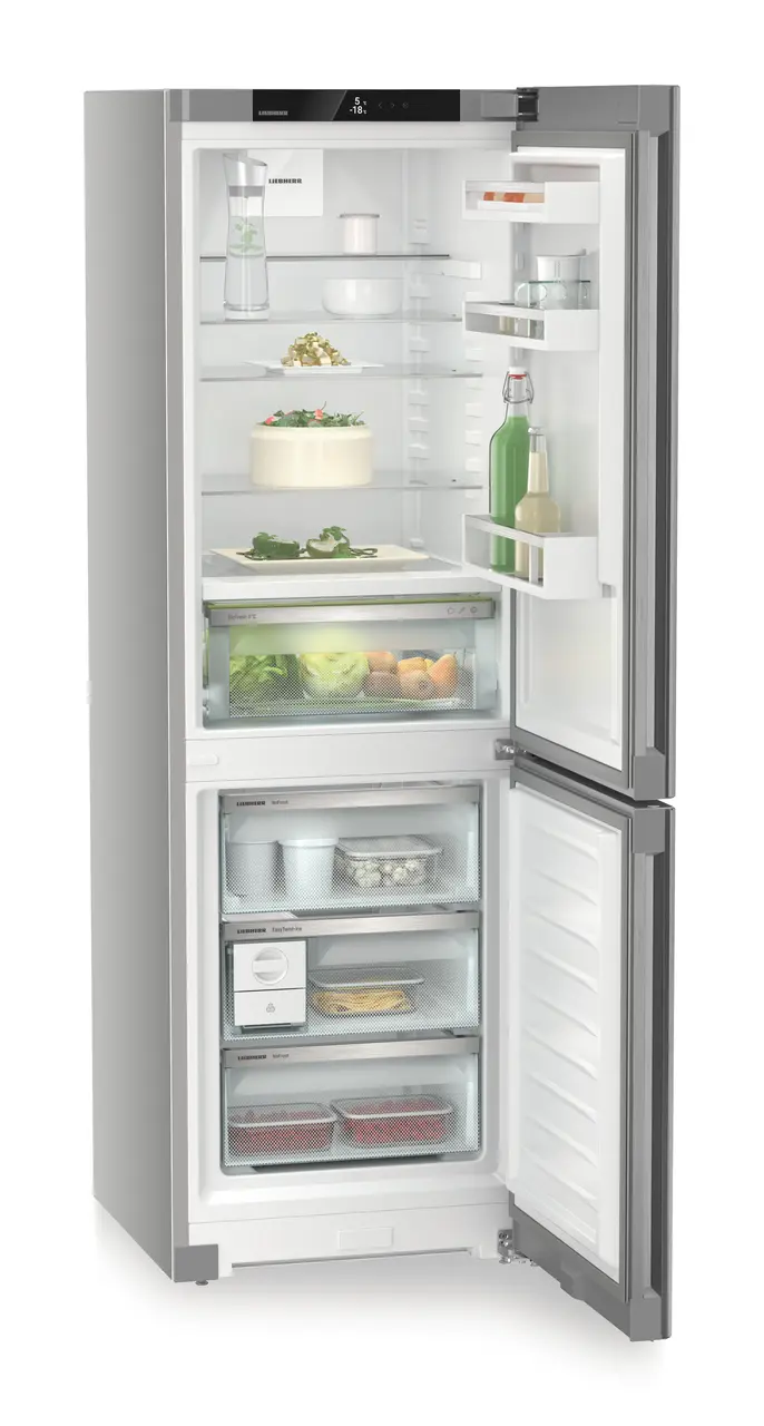 Combina frigorifica Liebherr CBNsfc 5223, 320 l, BioFresh, No Frost, DuoCooling, Interior Fit, Clasa C, H 185.5 cm, Inox [3]