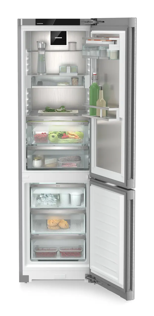 Combina frigorifica Liebherr CBNstb 579i Peak, BioFresh, NoFrost, 362 l, 201.5 сm, Clasa B, Inox [5]