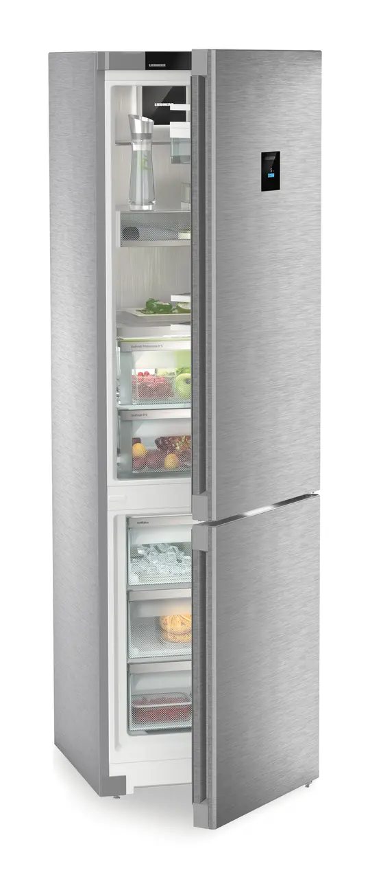 Combina frigorifica Liebherr CBNstb 579i Peak, BioFresh, NoFrost, 362 l, 201.5 сm, Clasa B, Inox [2]