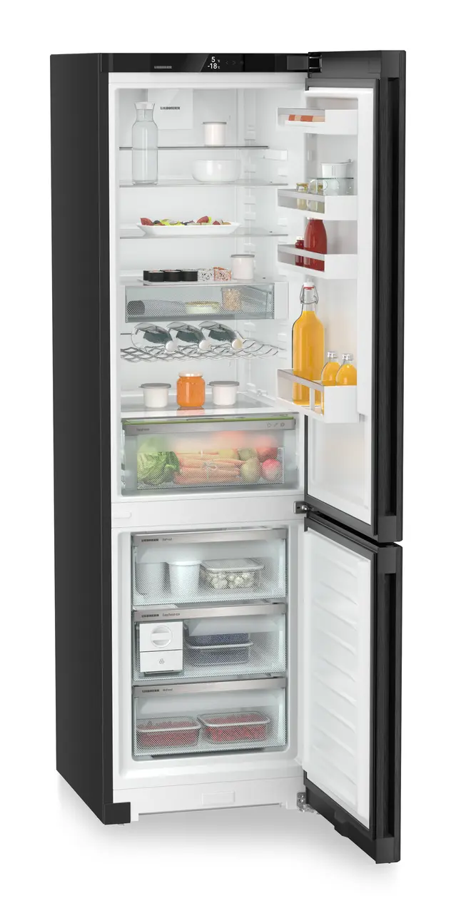 Combina frigorifica Liebherr CNbda 5723, 371 l, DuoCooling, EasyFresh,  Interior Fit, NoFrost, Clasa A, H 201.5 cm, Inox [5]