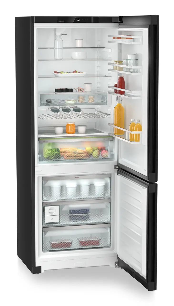 Combina frigorifica Liebherr CNbdd 7723, 485 l, No Frost, DuoCooling, EasyFresh,  Clasa D, H 201.5 cm, BlackSteel [3]