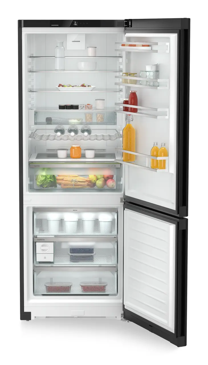 Combina frigorifica Liebherr CNbdd 7723, 485 l, No Frost, DuoCooling, EasyFresh,  Clasa D, H 201.5 cm, BlackSteel [5]