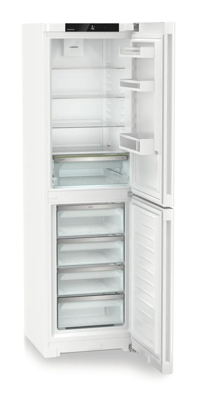 Combina frigorifica Liebherr CNd 5704, 359 l, No Frost,  DuoCooling,EasyFresh, Interior Fit, Clasa D, H 201.5 cm, Alb [5]